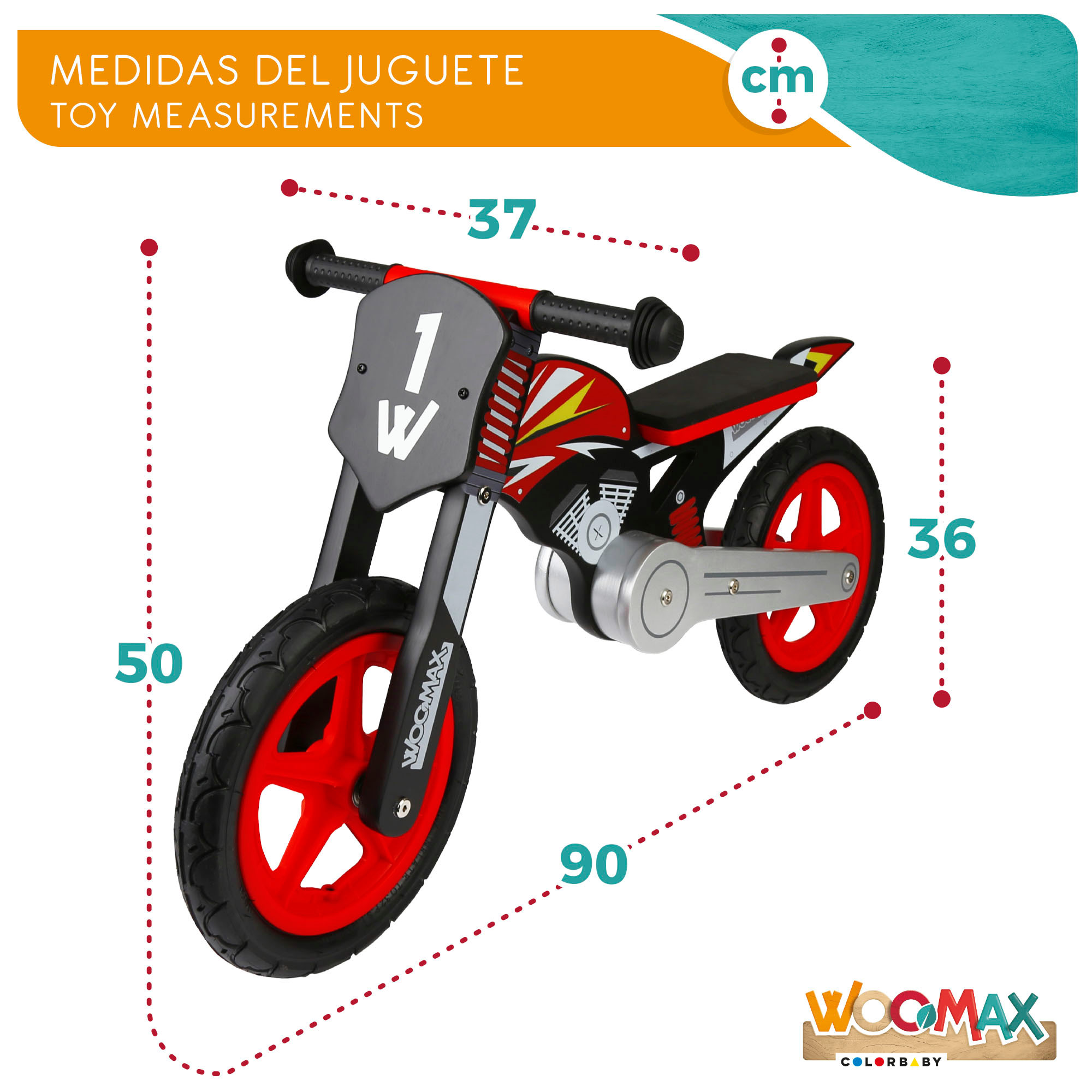 Bici Sem Pedais Crianças 2 A 5 Anos