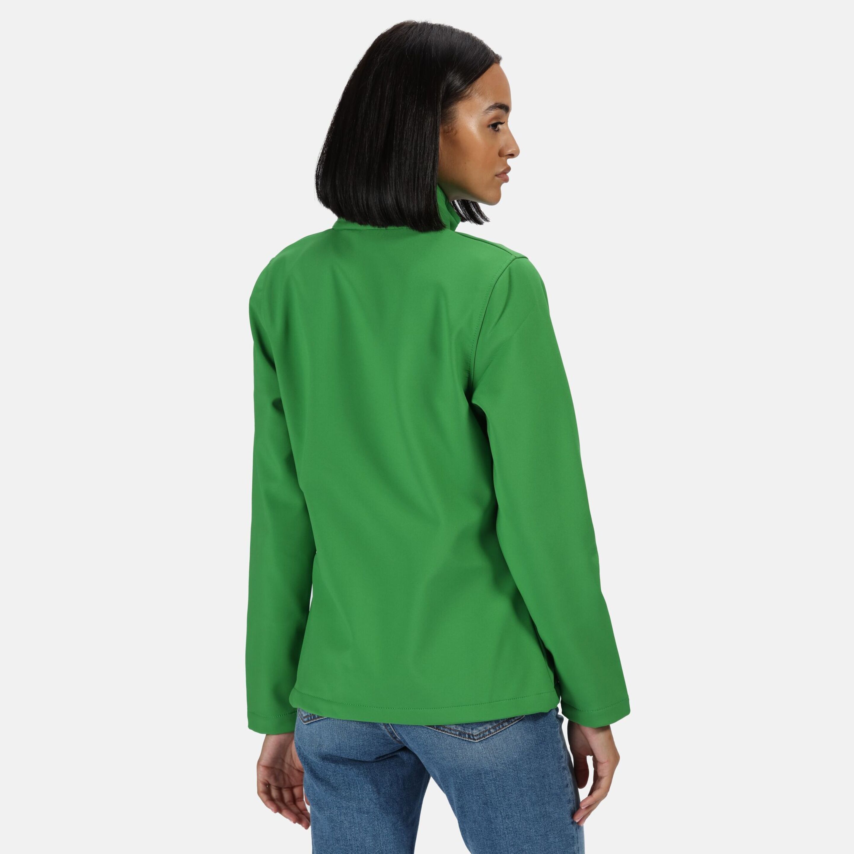 Destaque Mulheres/ladies Ablaze Printable Soft Shell Jacket Regatta (Extremo Verde/preto)