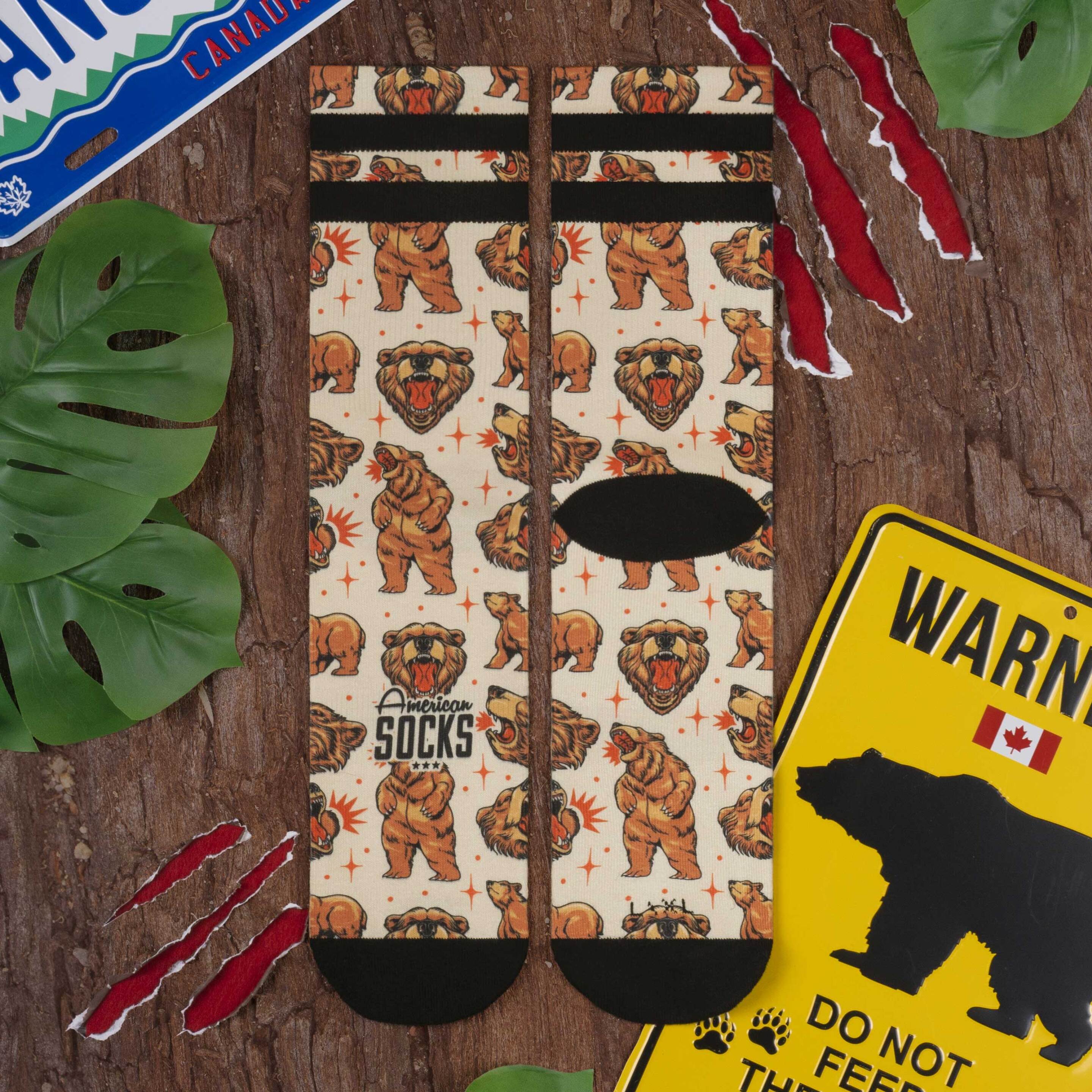 Calcetines American Socks Grizzly Mid High