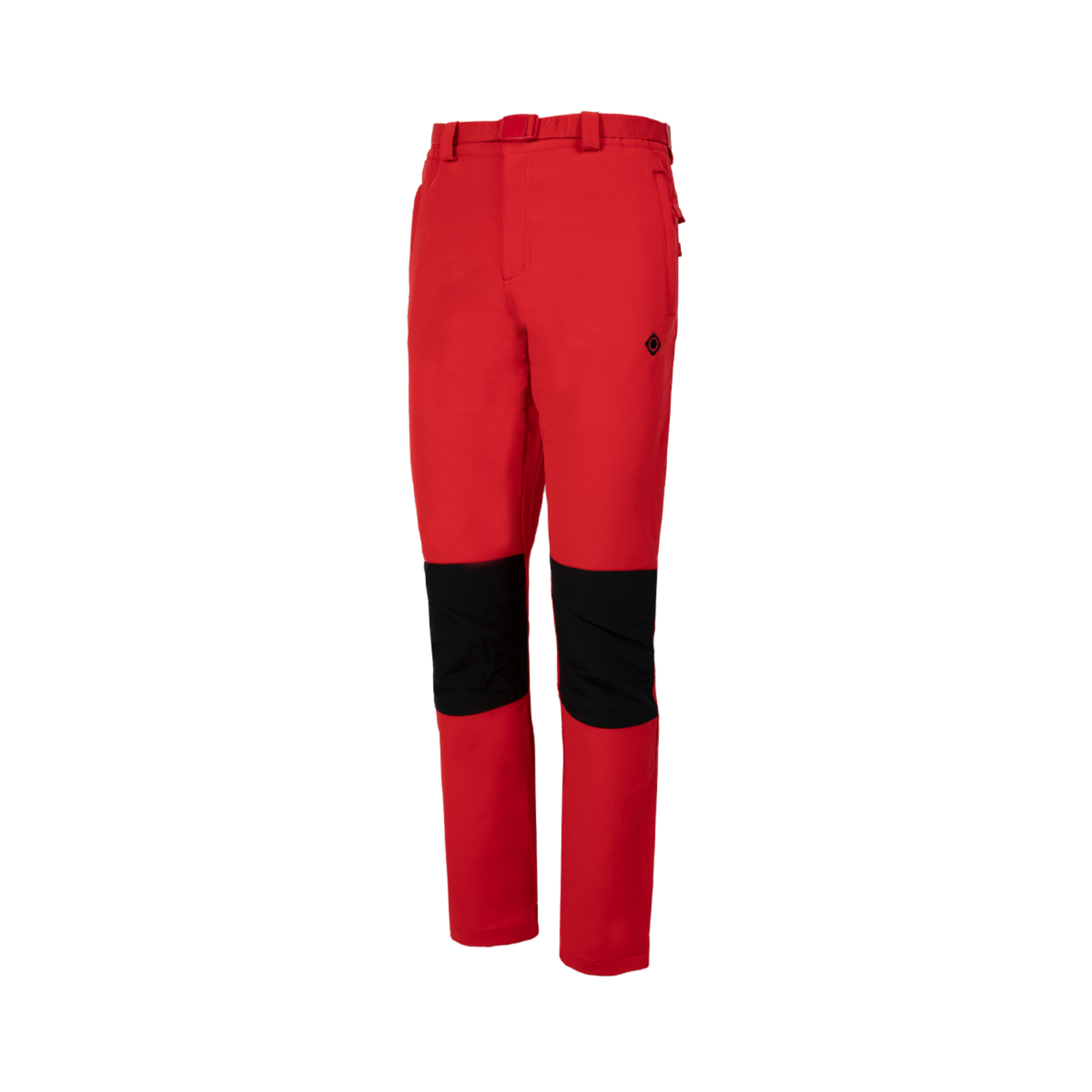 Pantalón De Montaña Con Tejido Más Grueso Para Climas En Invierno Izas Chamonix Co - rojo-negro - 