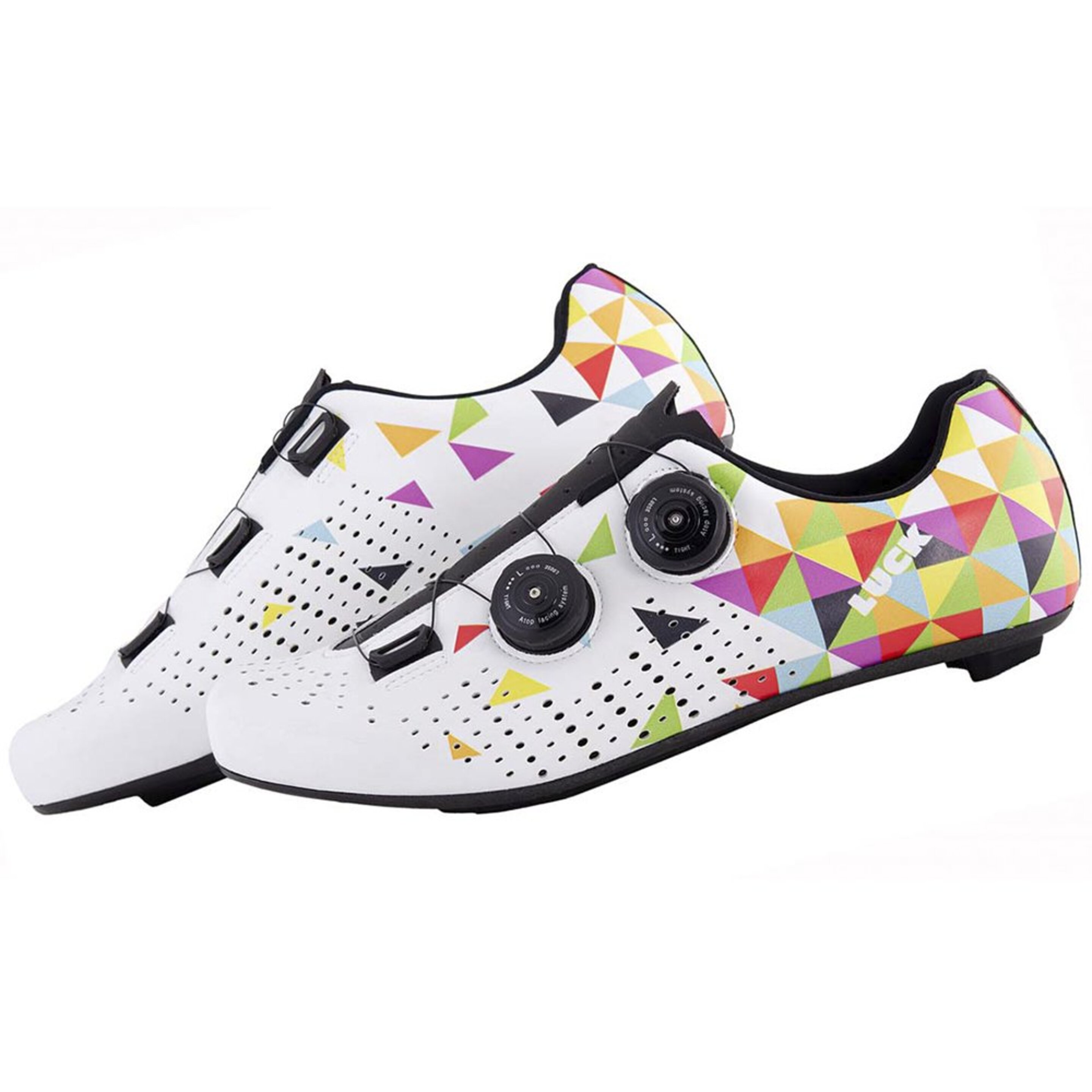 Zapatillas Ciclismo Carretera Luck Genius Graffiti