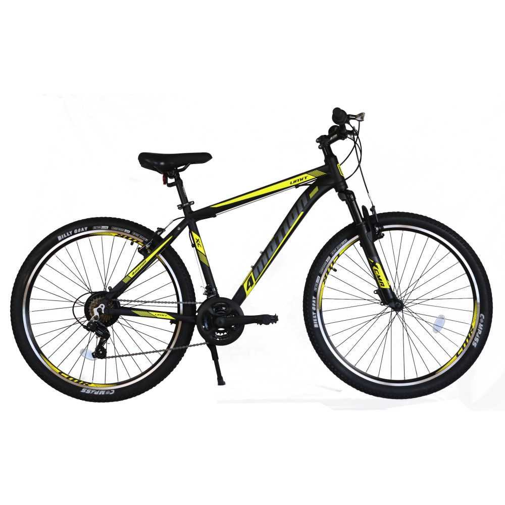 Bicicleta De Montaña Umit 27.5" 4motion Cuadro Aluminio T18 - negro-amarillo - 