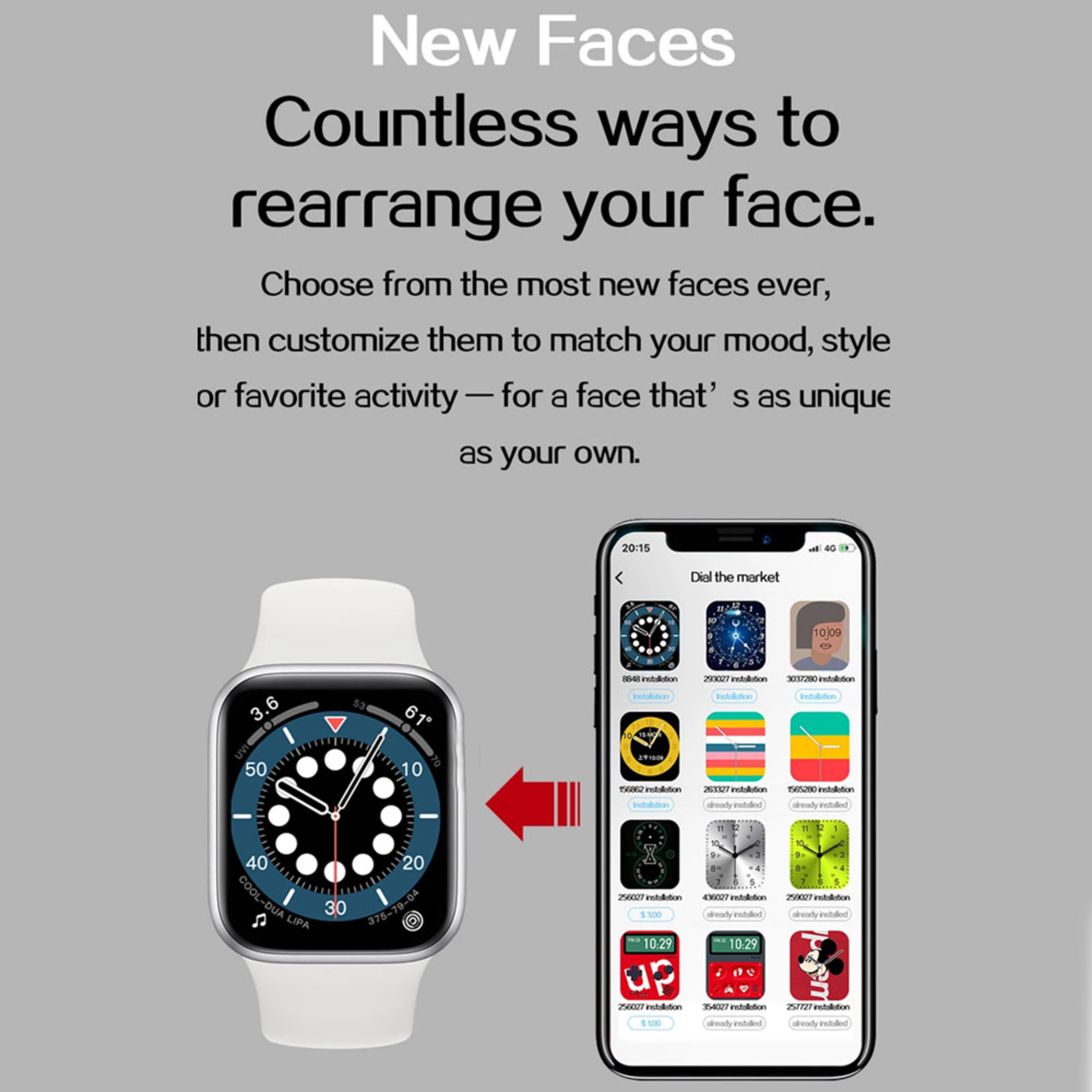 Reloj Inteligente Deportivo Running Pulsometro Smartwatch Compatible Iphone Huawei Samsung Xiaomi