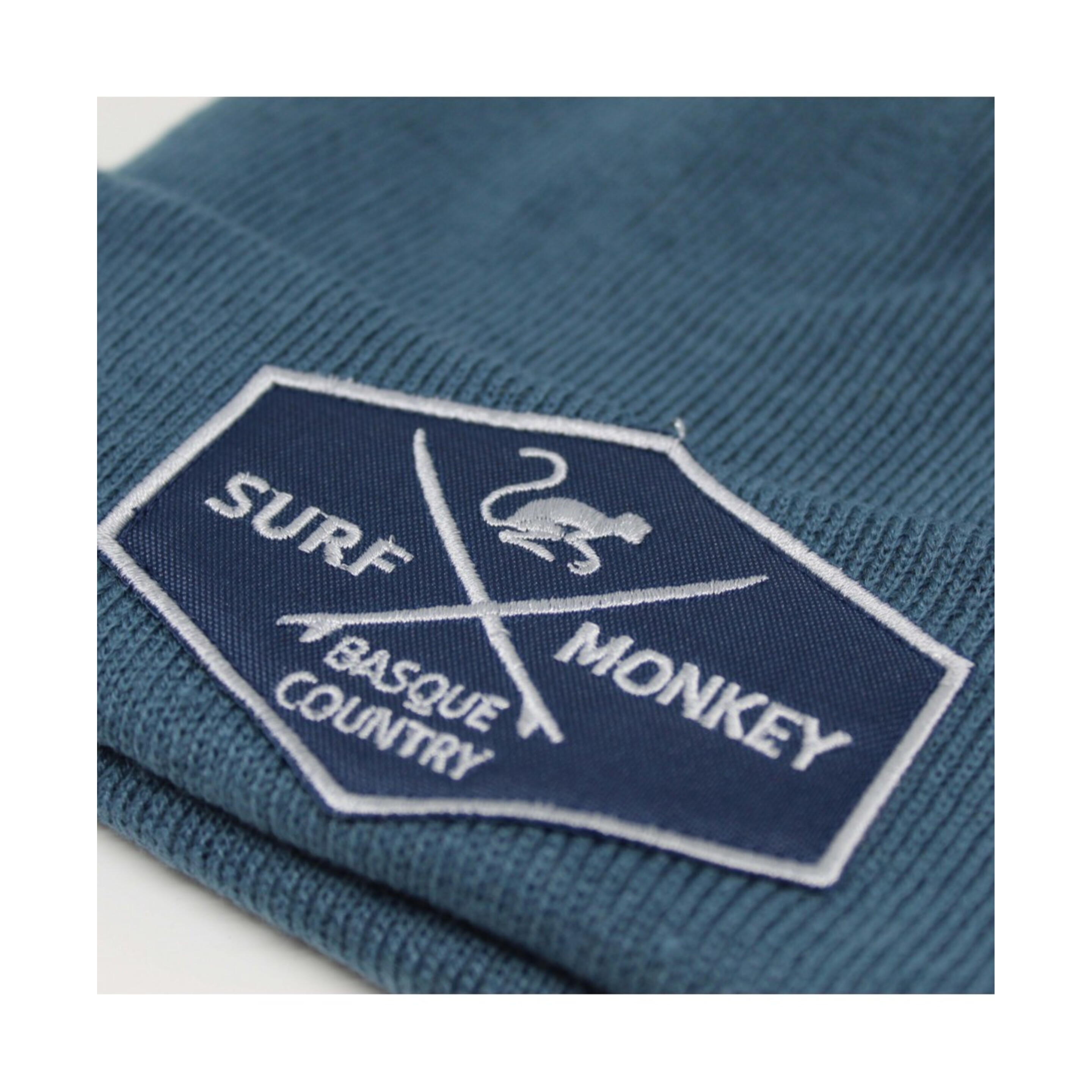 Gorro De Punto Beanie Surf Monkey - Azul - Gorro Hombre  MKP