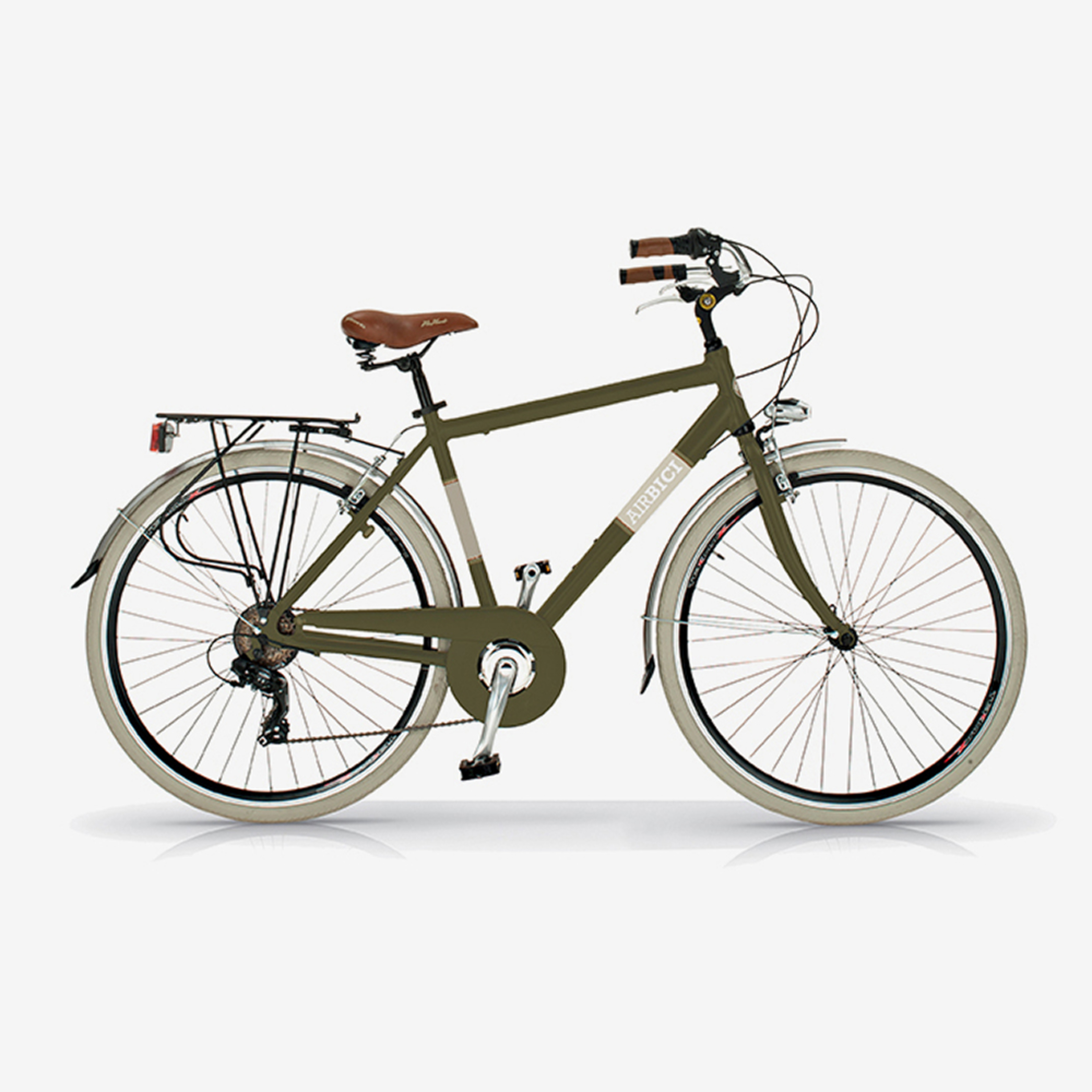 Bicicleta De Ciudad  Airbici 605am Elegance - verde - 