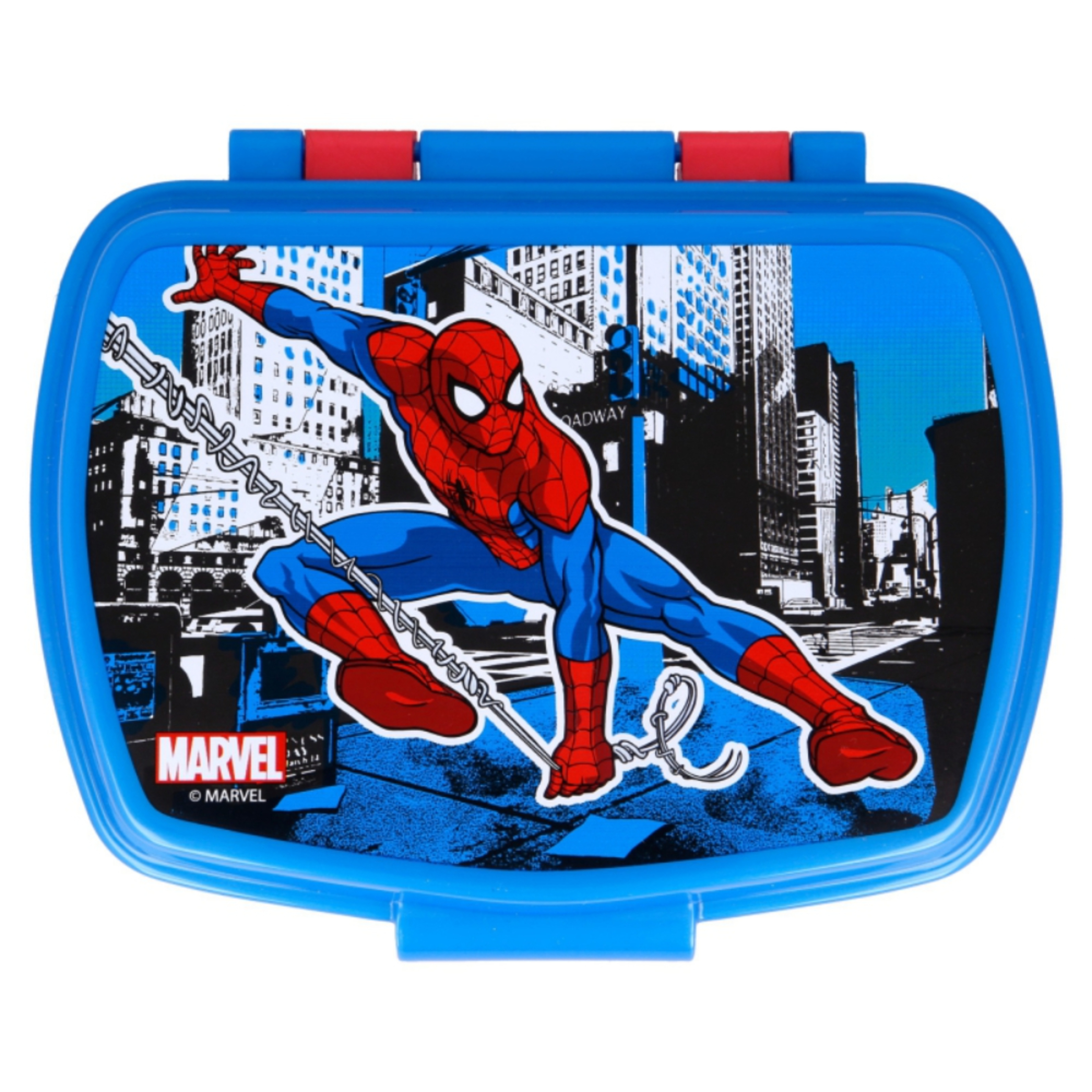 Sandwichera Spiderman 65918 - Rojo  MKP