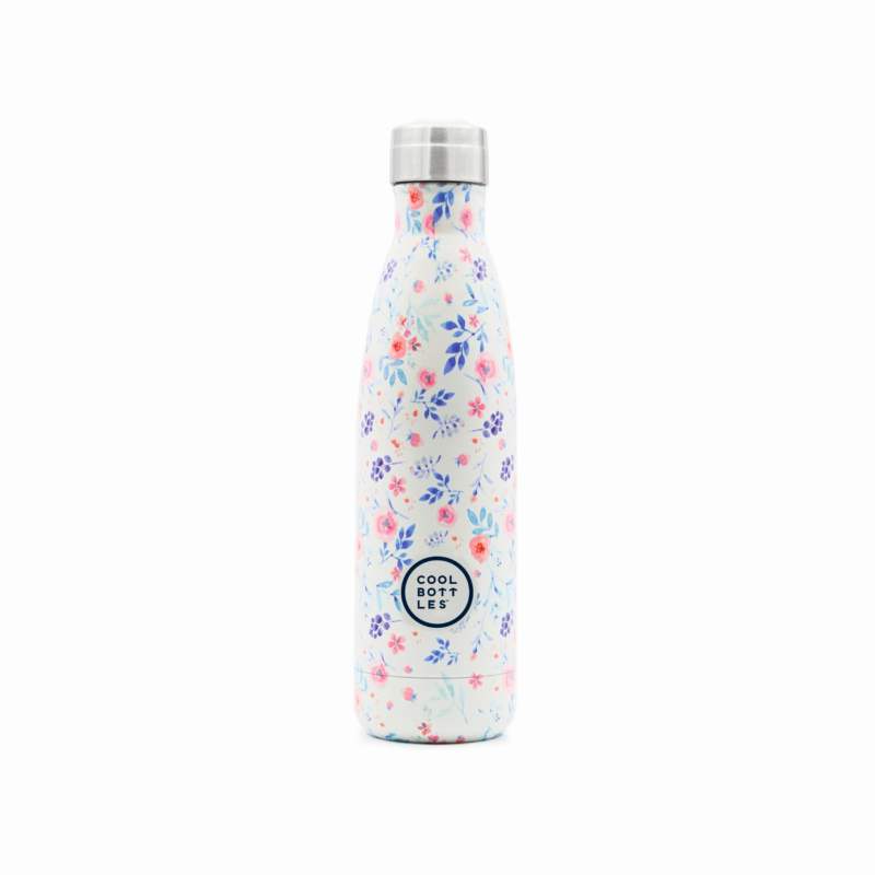 Garrafa Térmica Em Aço Inoxidável Floral Zoe - Cool Bottles