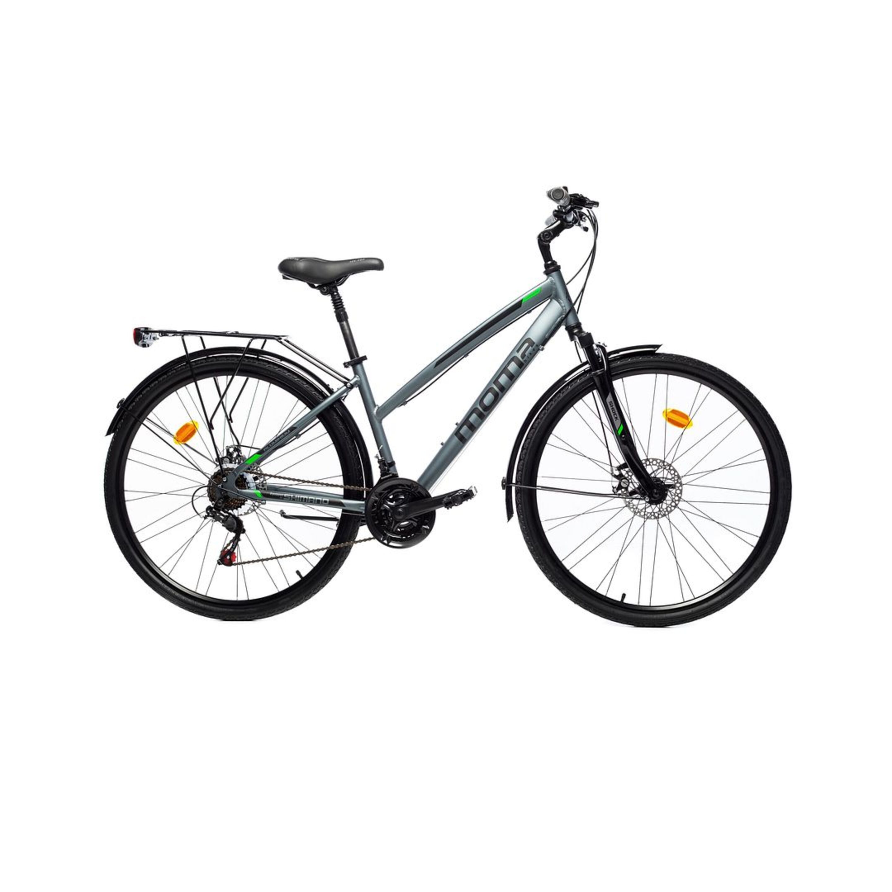 Bicicleta Montaña Moma Bikes Trekking Pro W - gris - 
