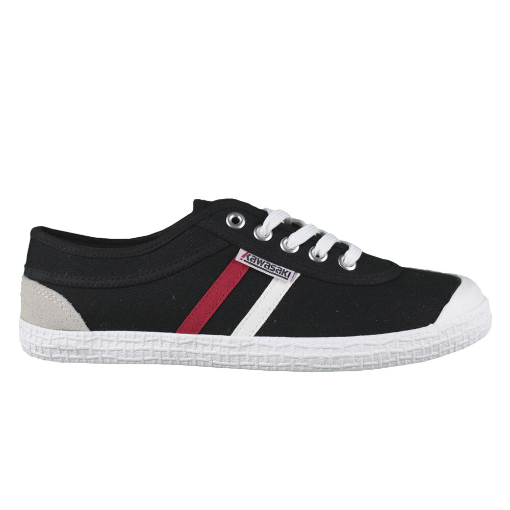 Zapatillas Kawasaki Footwear Retro Canvas Shoe - negro-blanco - 