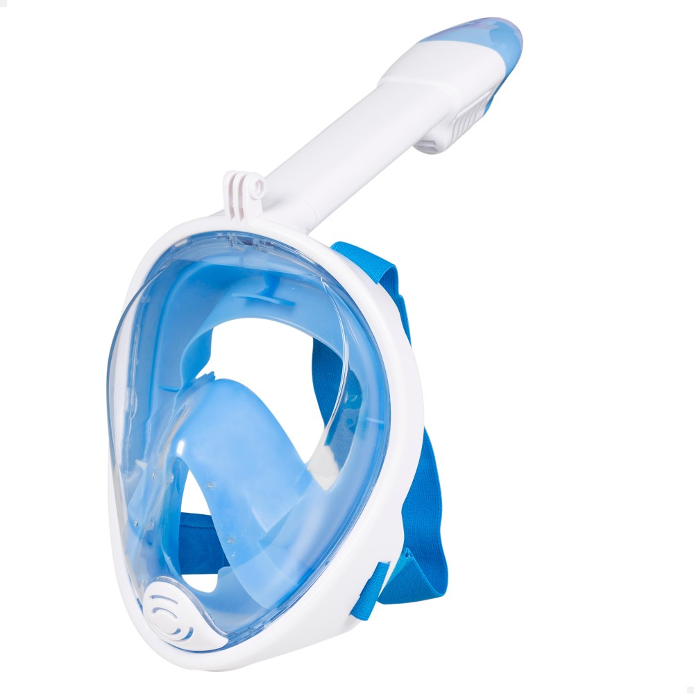 Máscara Snorkel Panorámica L-xl Aqua Sport - azul - 
