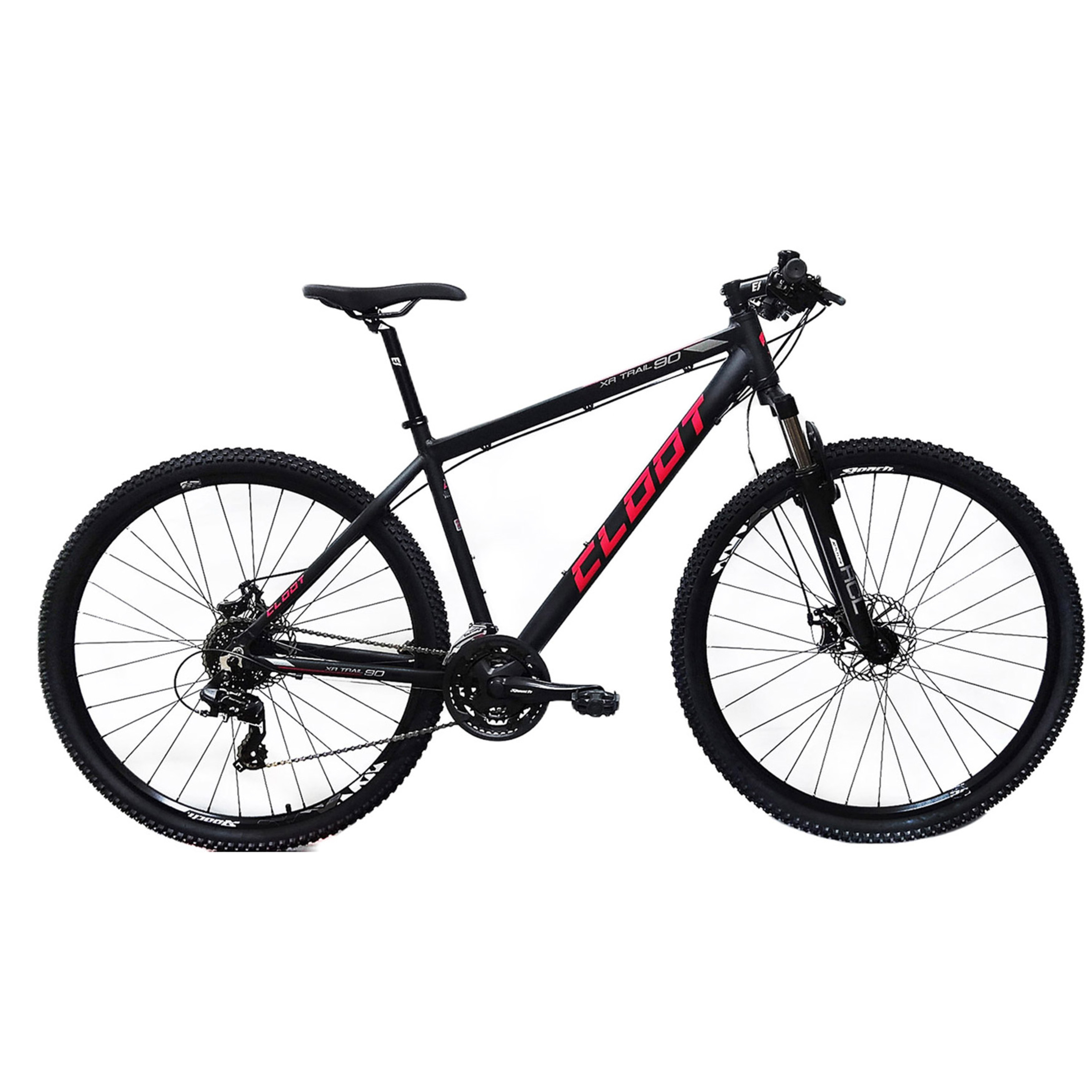 Bicicleta Btt 29"cloot Xr-trail 90 - negro-rojo - 