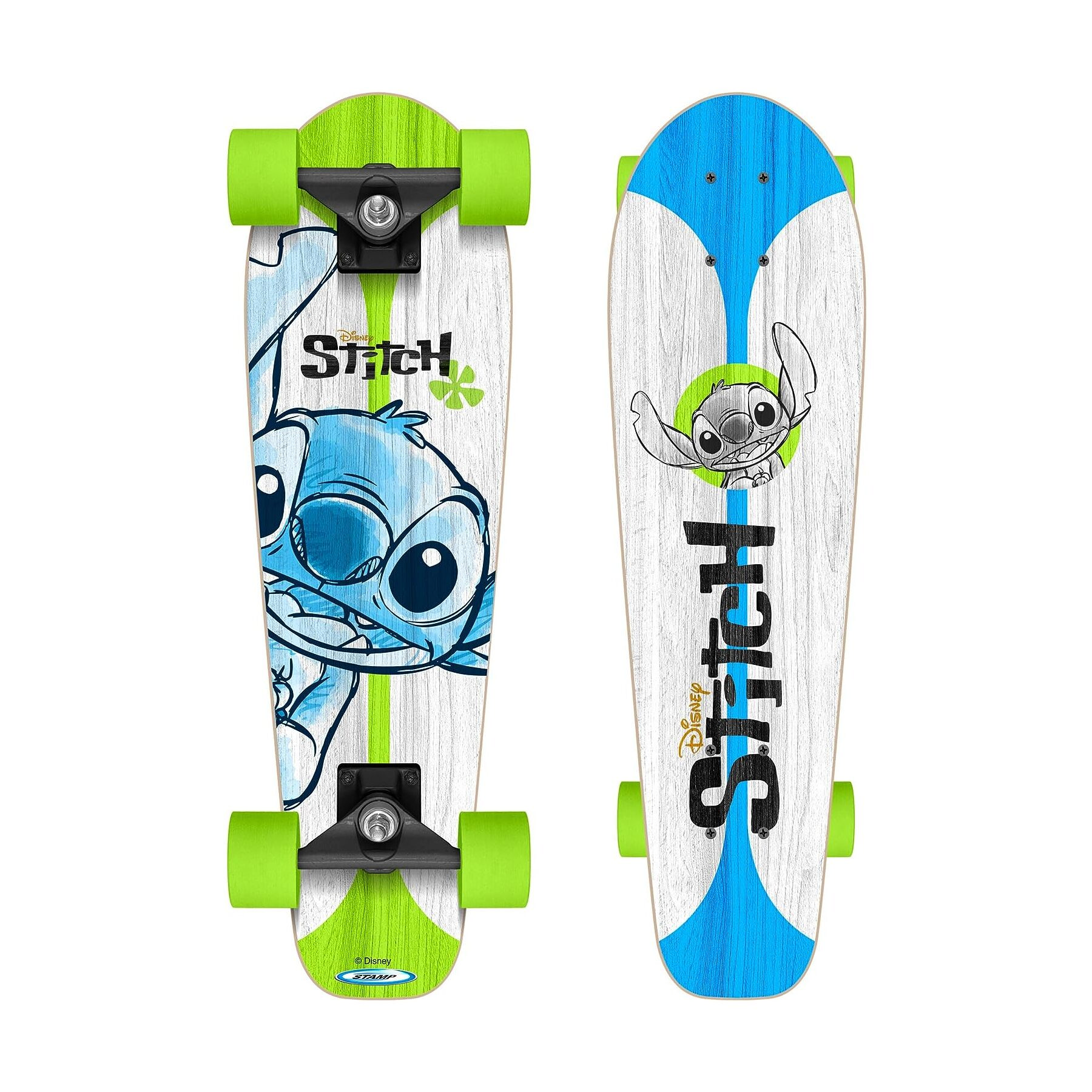Cruiser Skateboard 27,5 X 8 Pulgadas Stitch