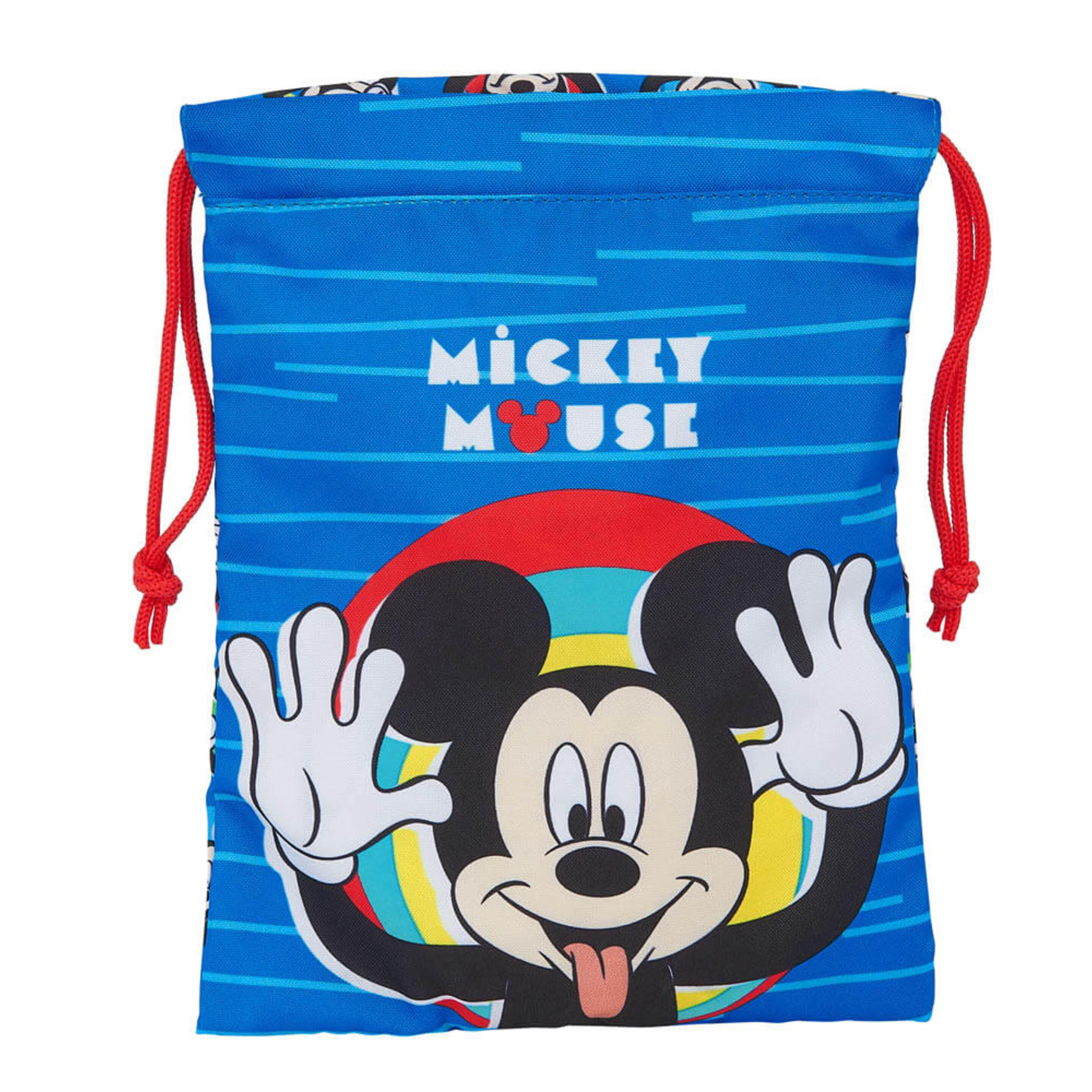 Saquito Portameriendas Mickey Mouse - Multicolor  MKP