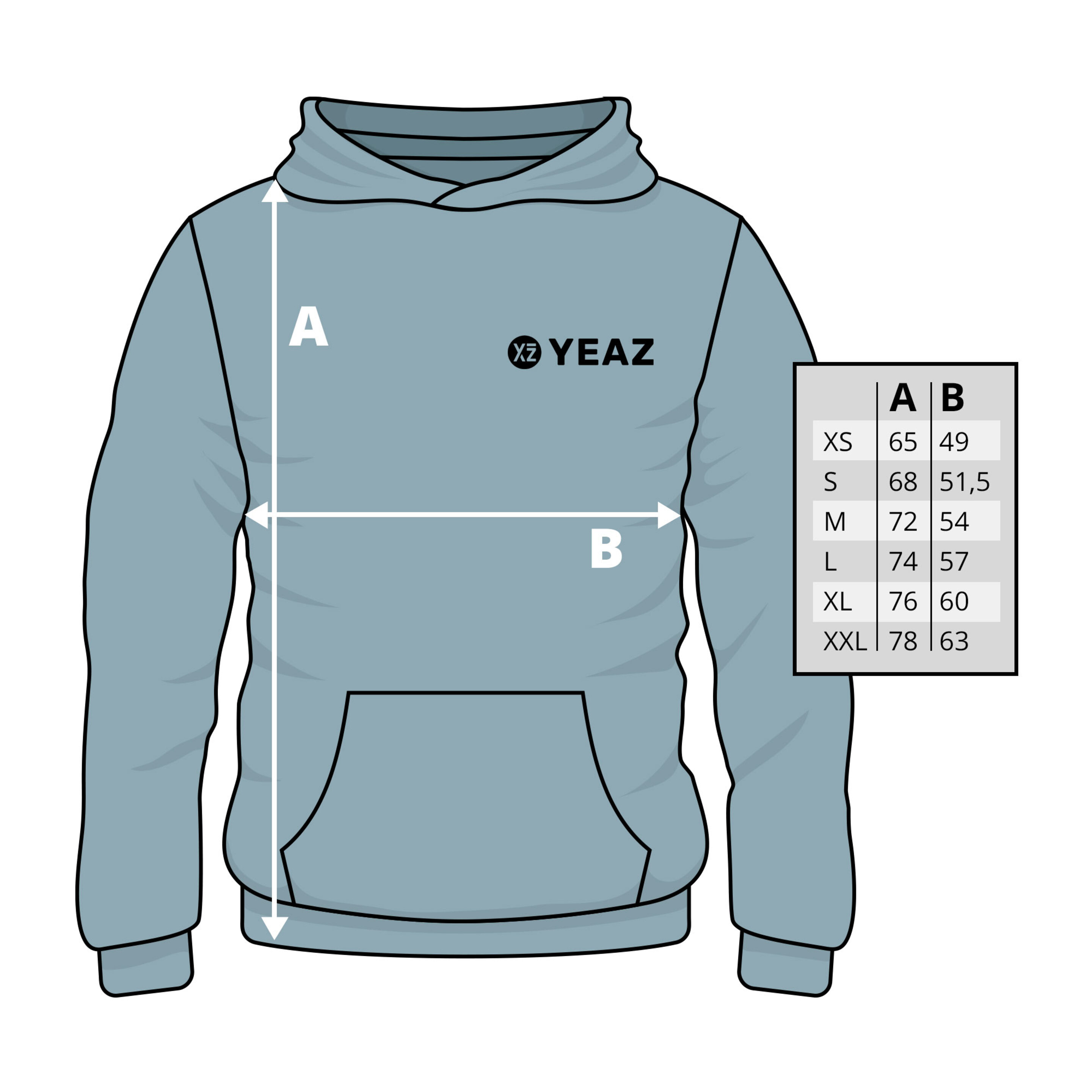 Sweatshirt Com Capuz Yeaz Cushy Grey