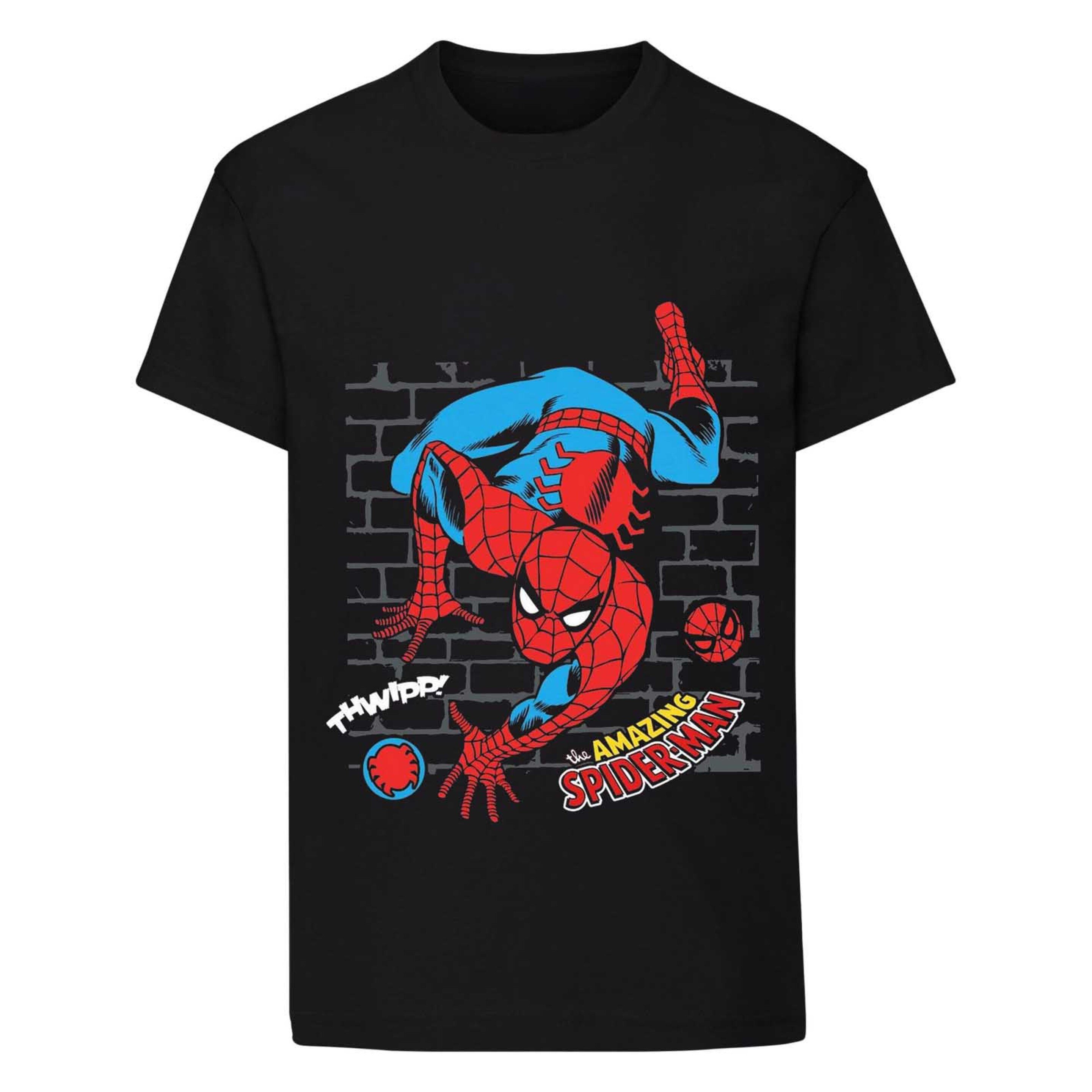 Camiseta Wall Crawler Spiderman Niños Marvel
