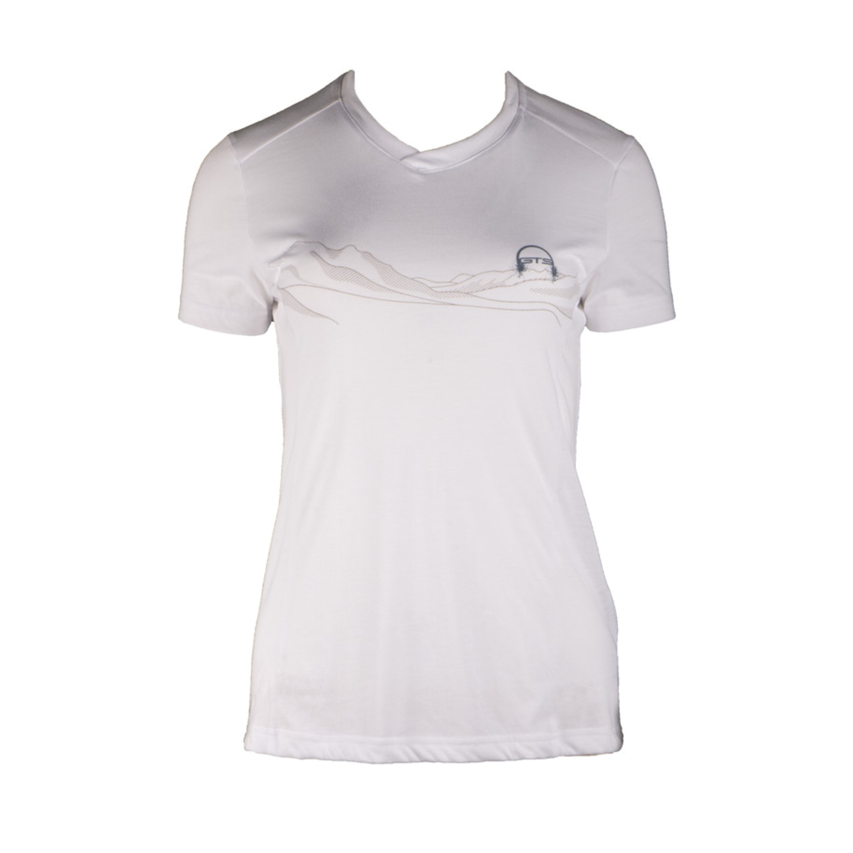 T-shirt Gts 211921l Mulher Extra Macia, Corrida E Caminhada. - Branco | Sport Zone MKP