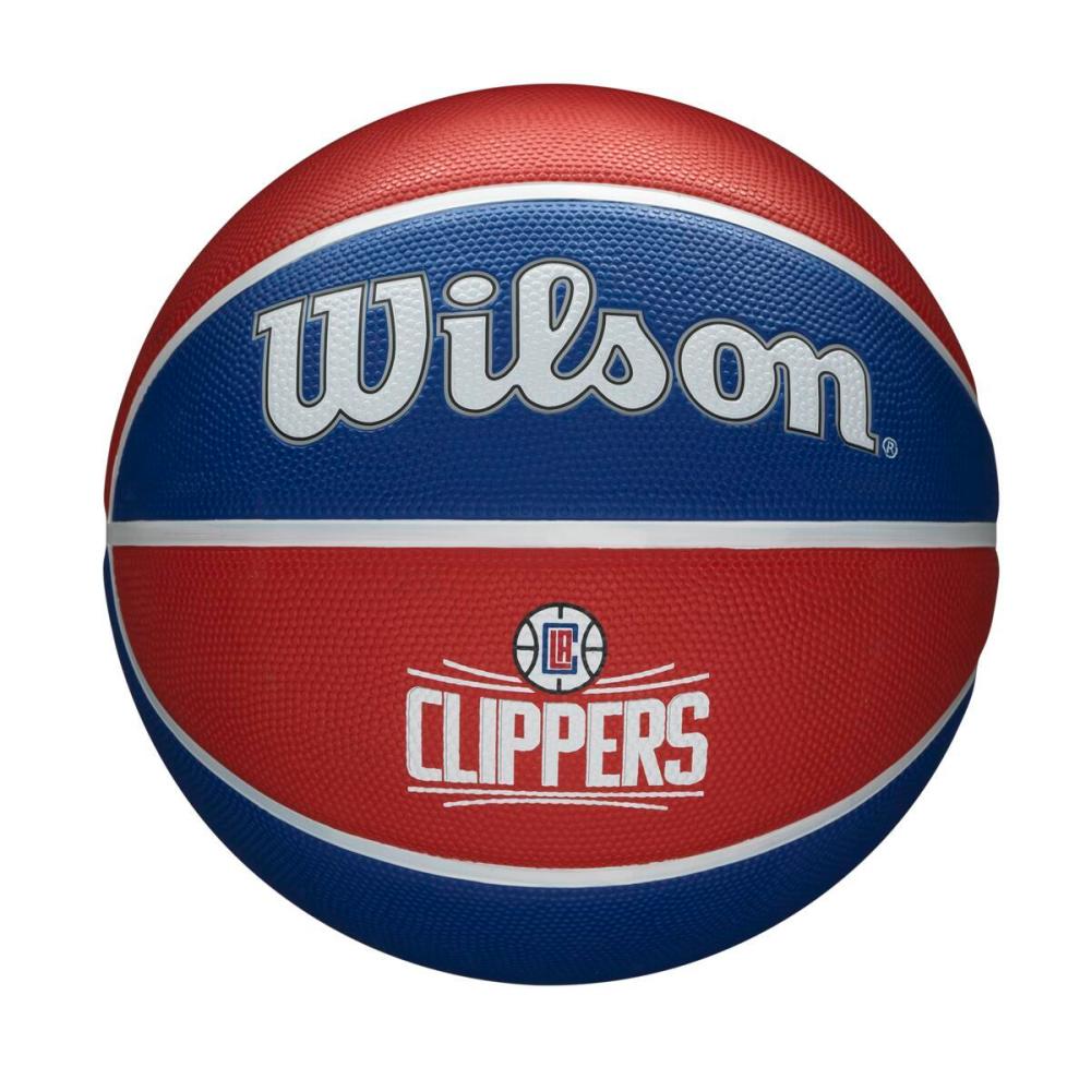 Balón De Baloncesto Wilson Nba Team Tribute – Los Angeles Clippers - azul-rojo - 