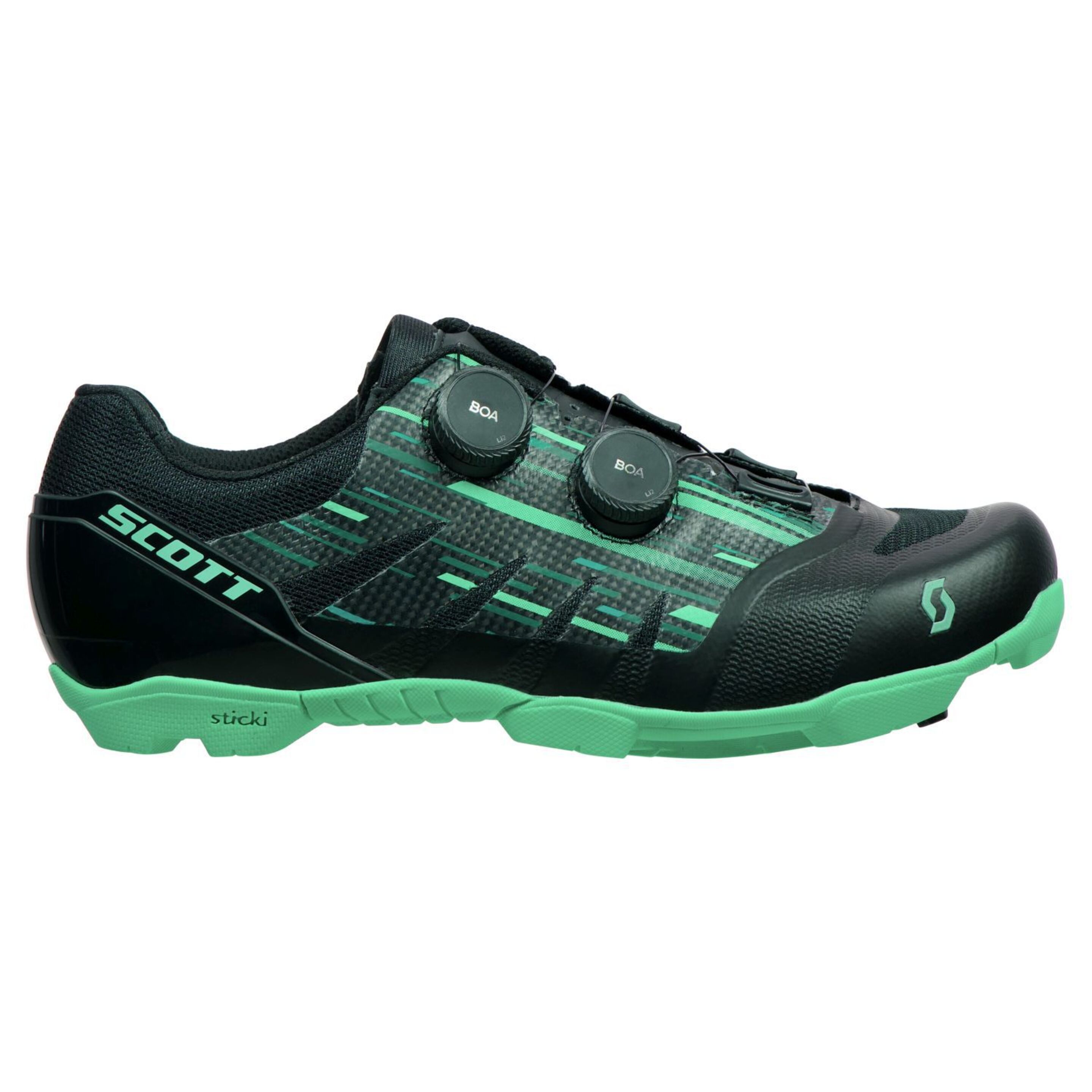 Zapatillas De Ciclismo Mtb Scott Rc Sl Supersonic Edition - verde - 