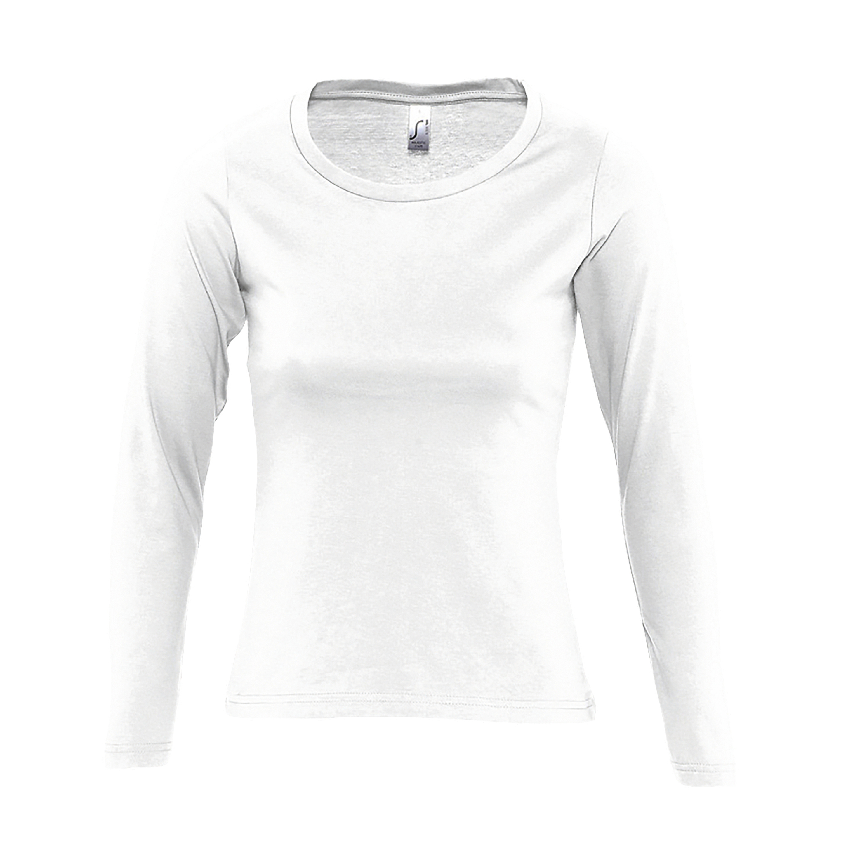Camiseta De Manga Larga Sols Majestic - blanco - 