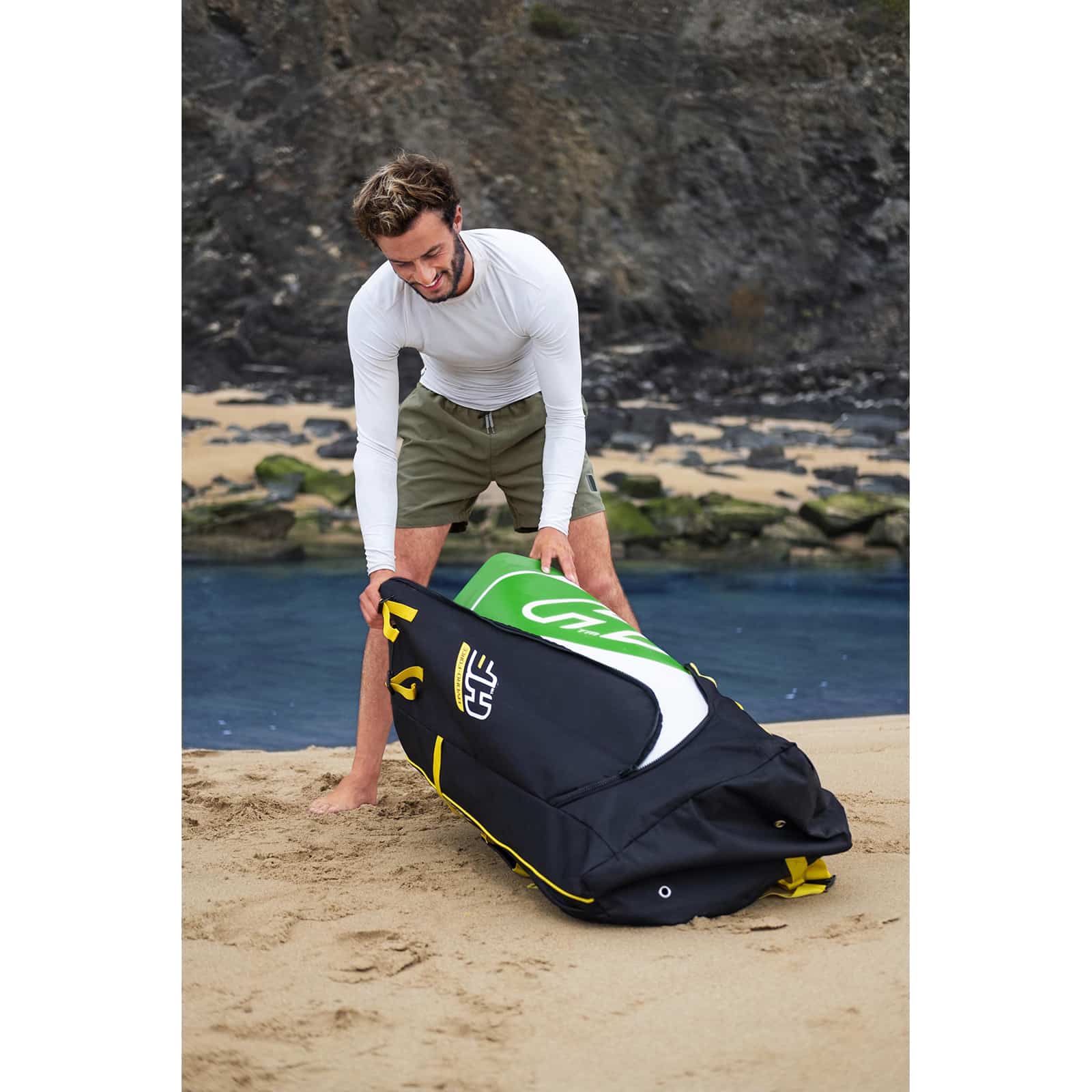 Tabla Paddle Surf Hinchable Bestway Hydro-force Freesoul Tech 340x89x15 Cm Con Remo, Asiento, Bomba  MKP