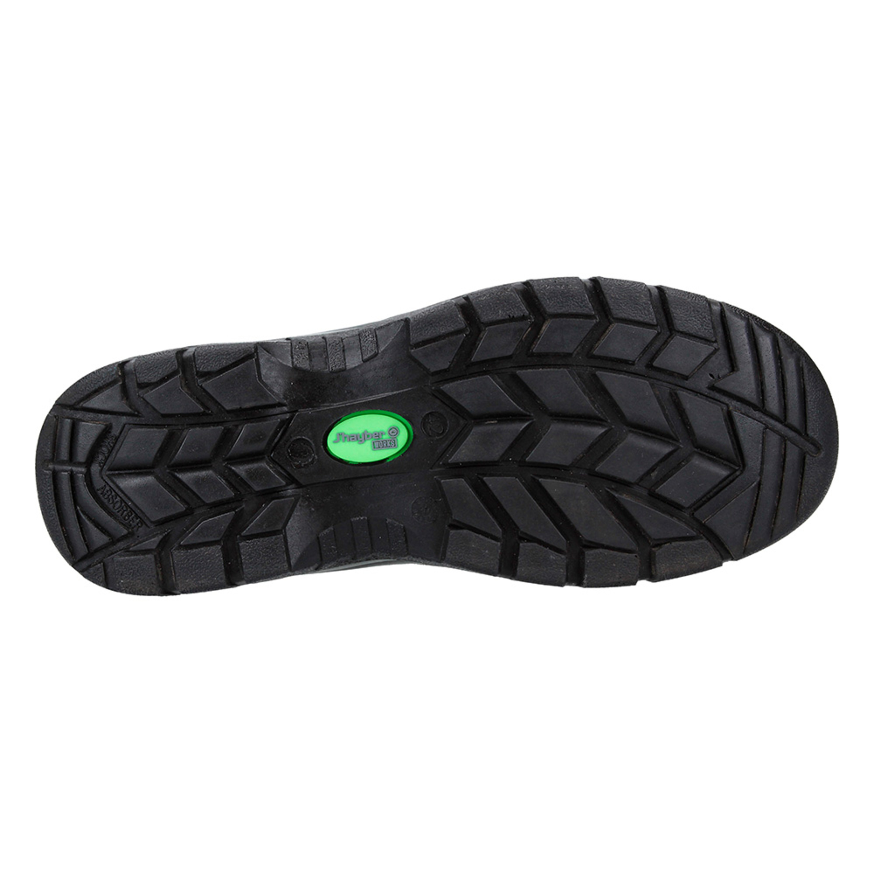 Zapato De Seguridad Titanio De J'Hayber Works - Gris/Verde - Titanio S1p Src  MKP