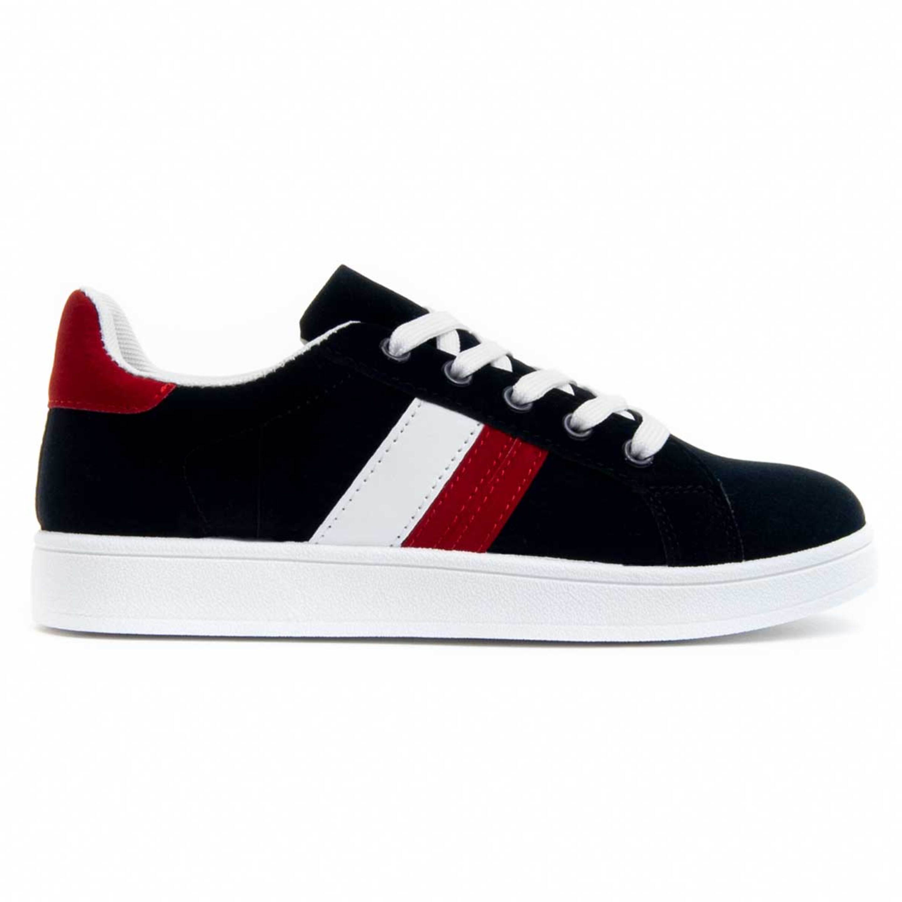 Sneaker Casual Montevita Tom - negro-rojo - 