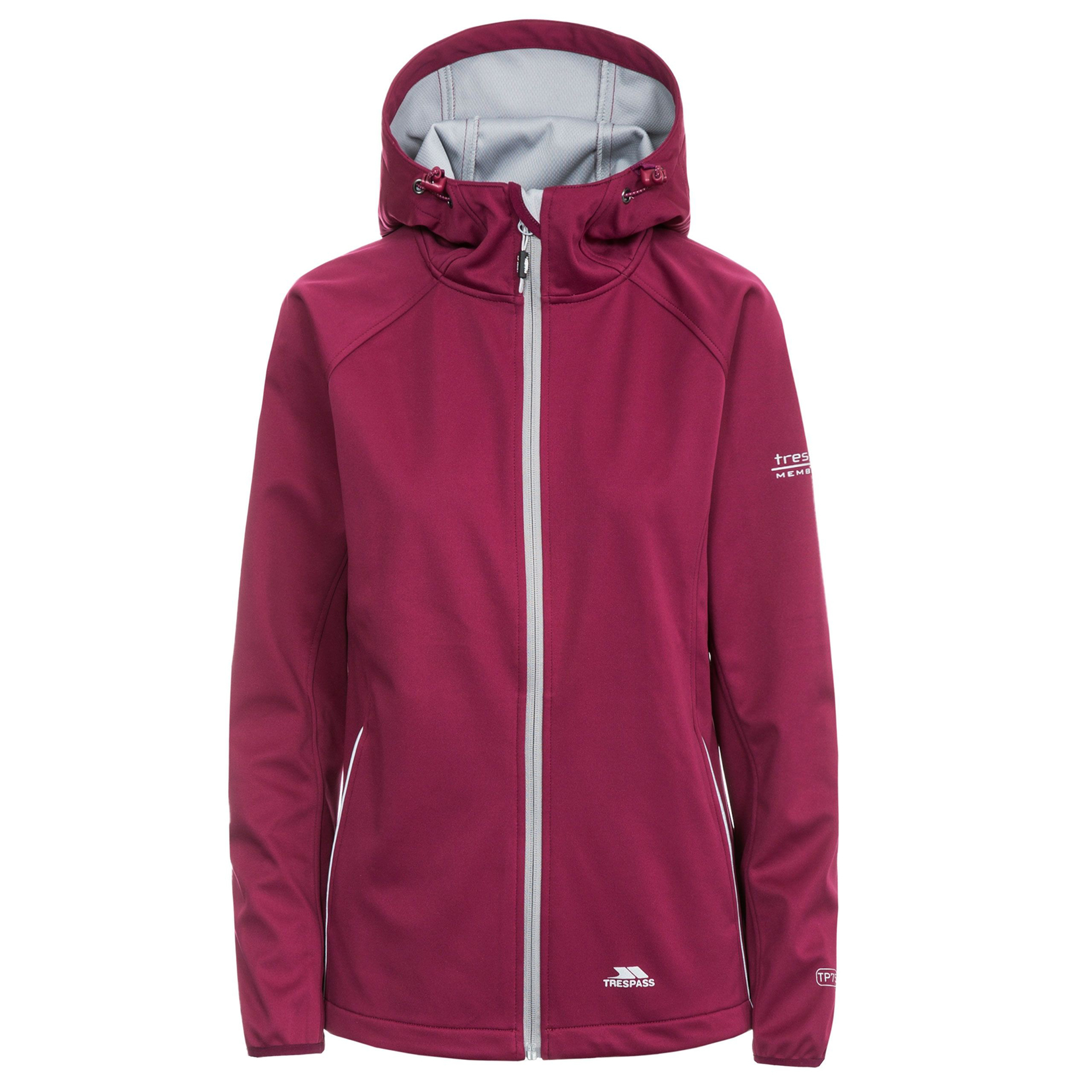 Chaqueta Softshell Impermeable Modelo Sisely Para Mujer Trespass (Gris)