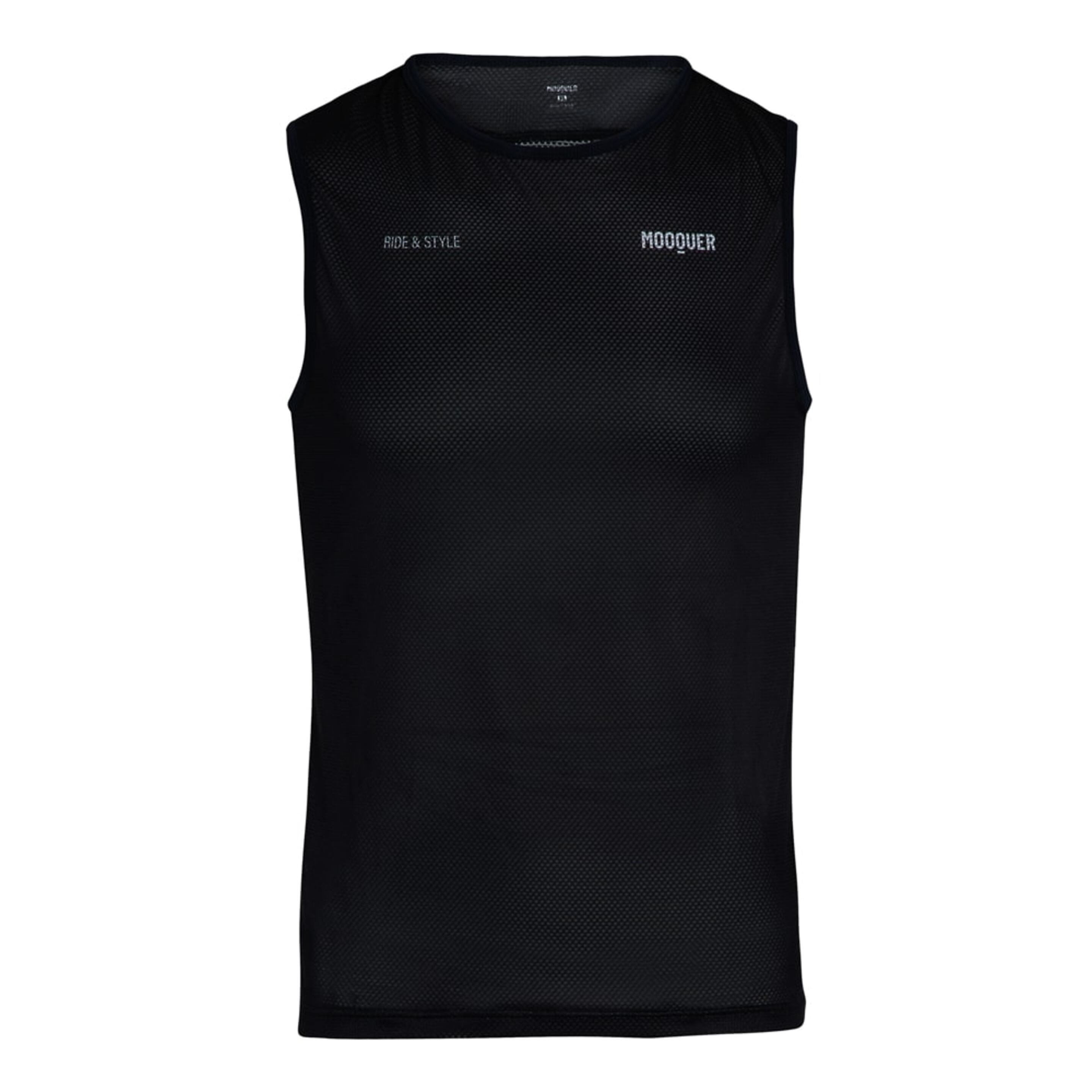 Camiseta Interior Ciclismo Mesh Black Layer - negro - 
