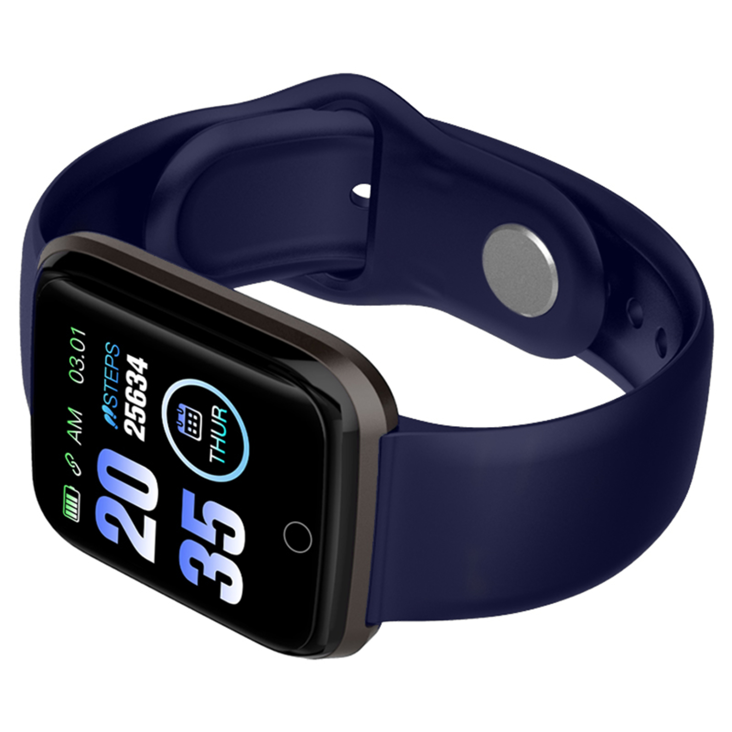 Smartwatch Ip67 Bt Multifunción Para Android /ios Azul