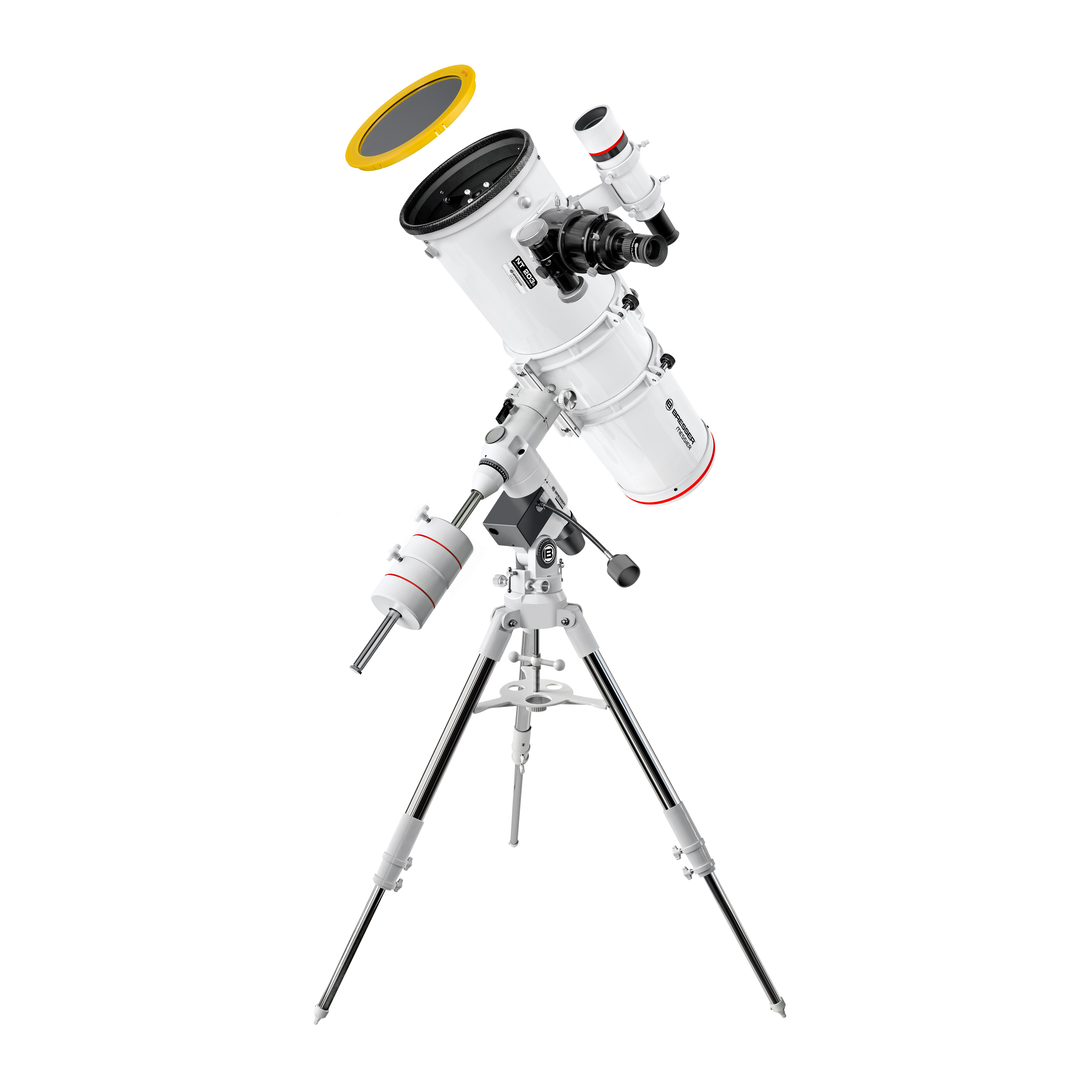 Bresser Messier Nt-203s/800 Exos-2/eq5 Telescópio - blanco - 