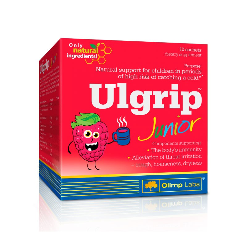 Ulgrip Junior - 10 Sobres - Olimp Labs - Frambuesa