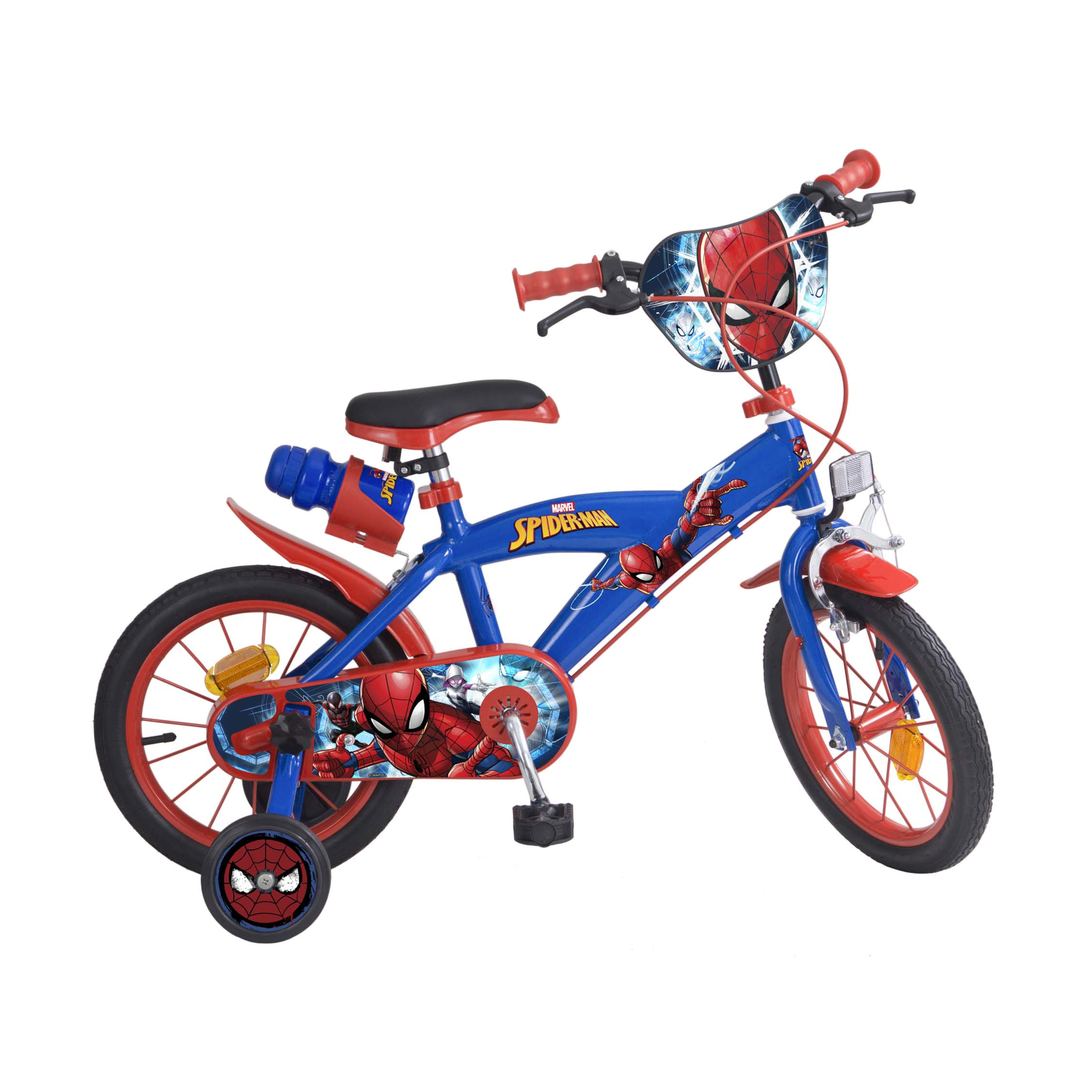 Bicicleta 14" Spider-man Marvel - azul-rojo - 