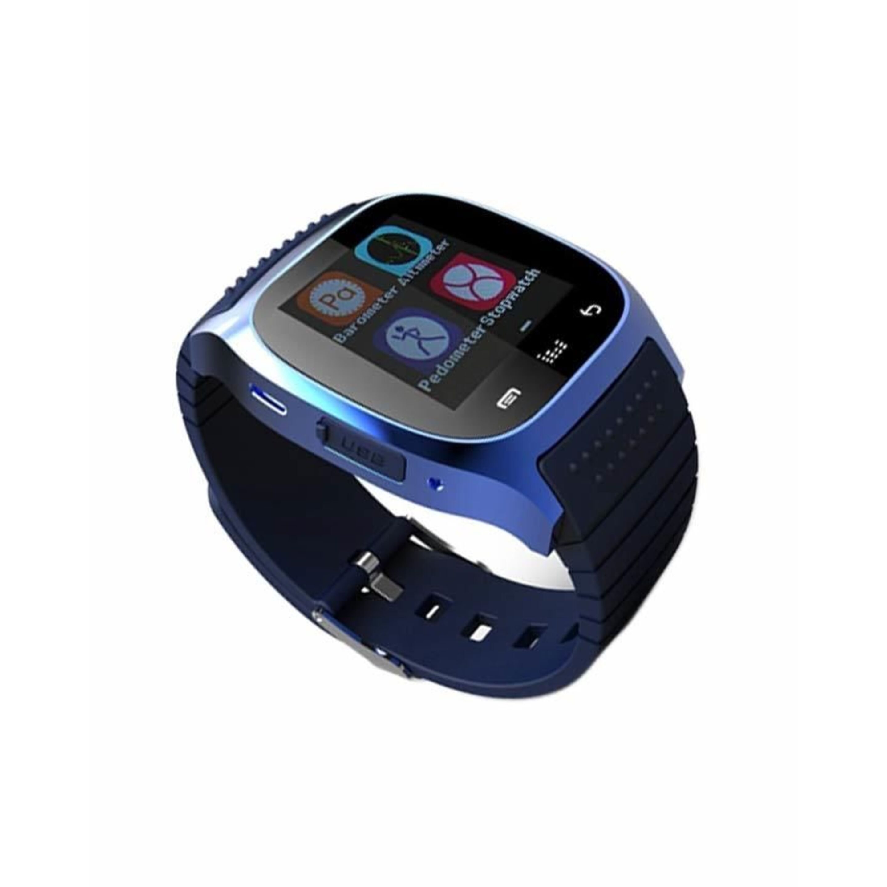 Smartwatch Sport M26 Bluetooth Azul