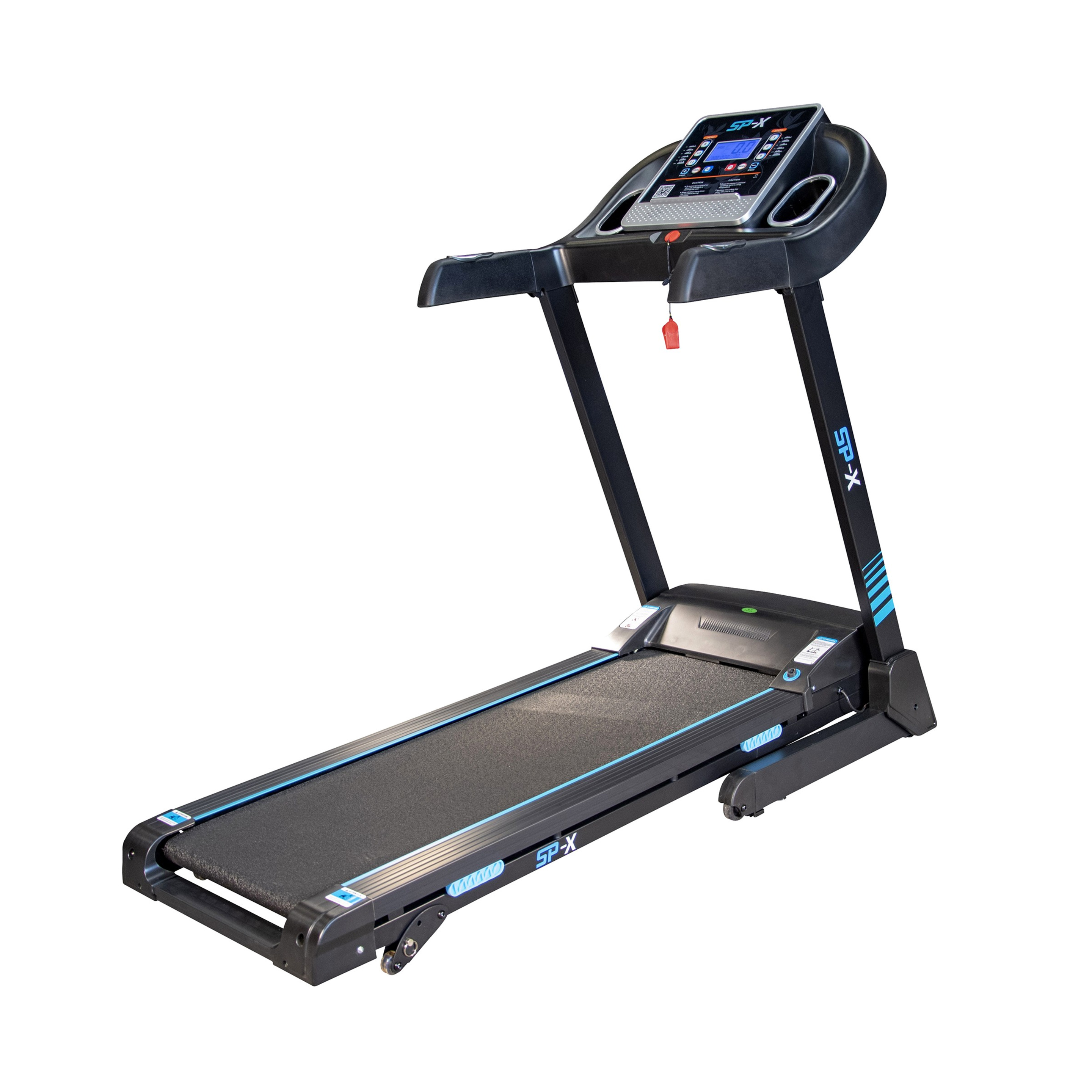 Cinta De Correr Plegable Spx -14km/h, 12 Programas,reclinable,sensores, Lcd, Bluetooth,altavoces