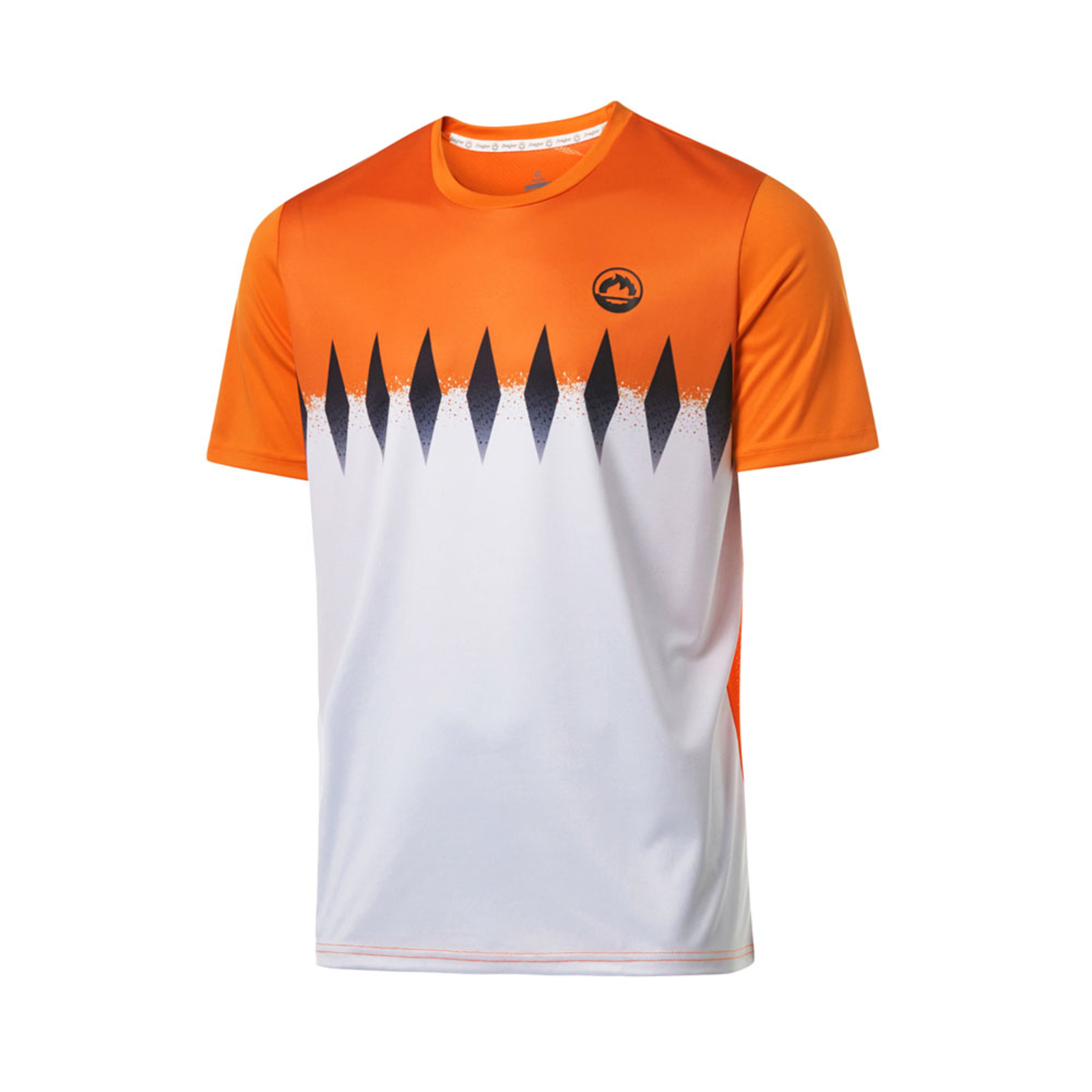 Camiseta J'Hayber Diamond - gris-oscuro-naranja - 