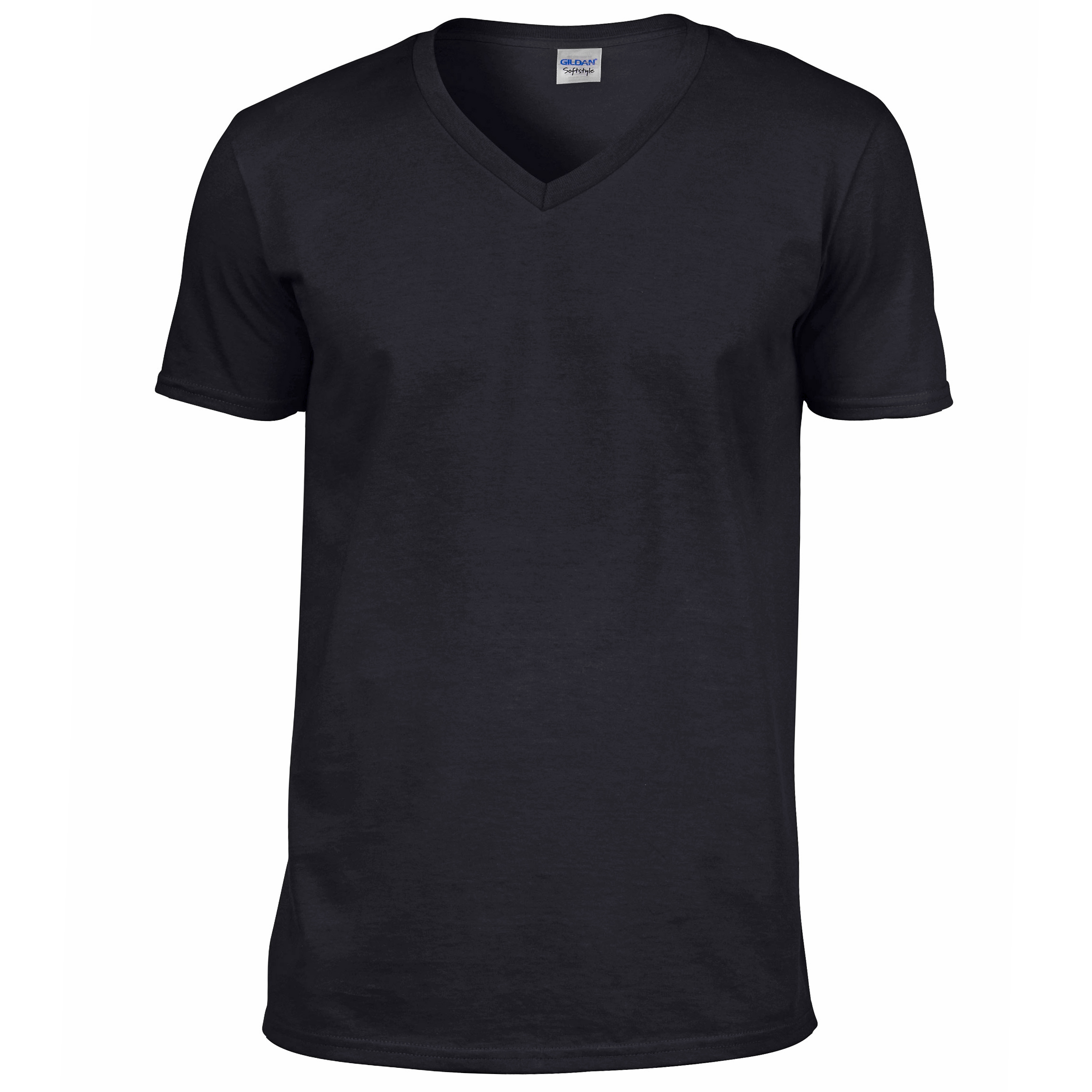 T-shirt Gildan Soft Style - negro - 