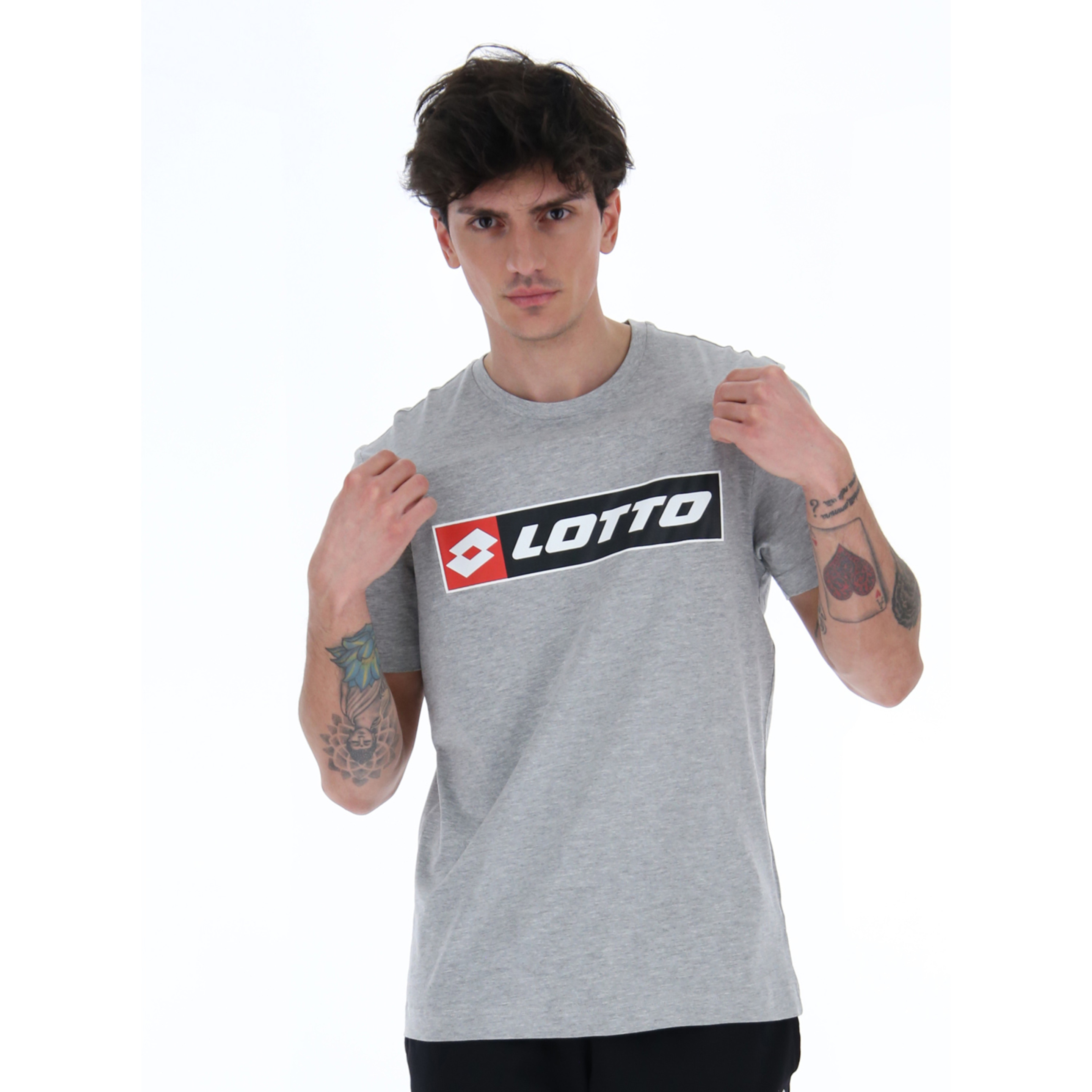 Camiseta De Manga Corta Lotto  Tee Logo Mel Js