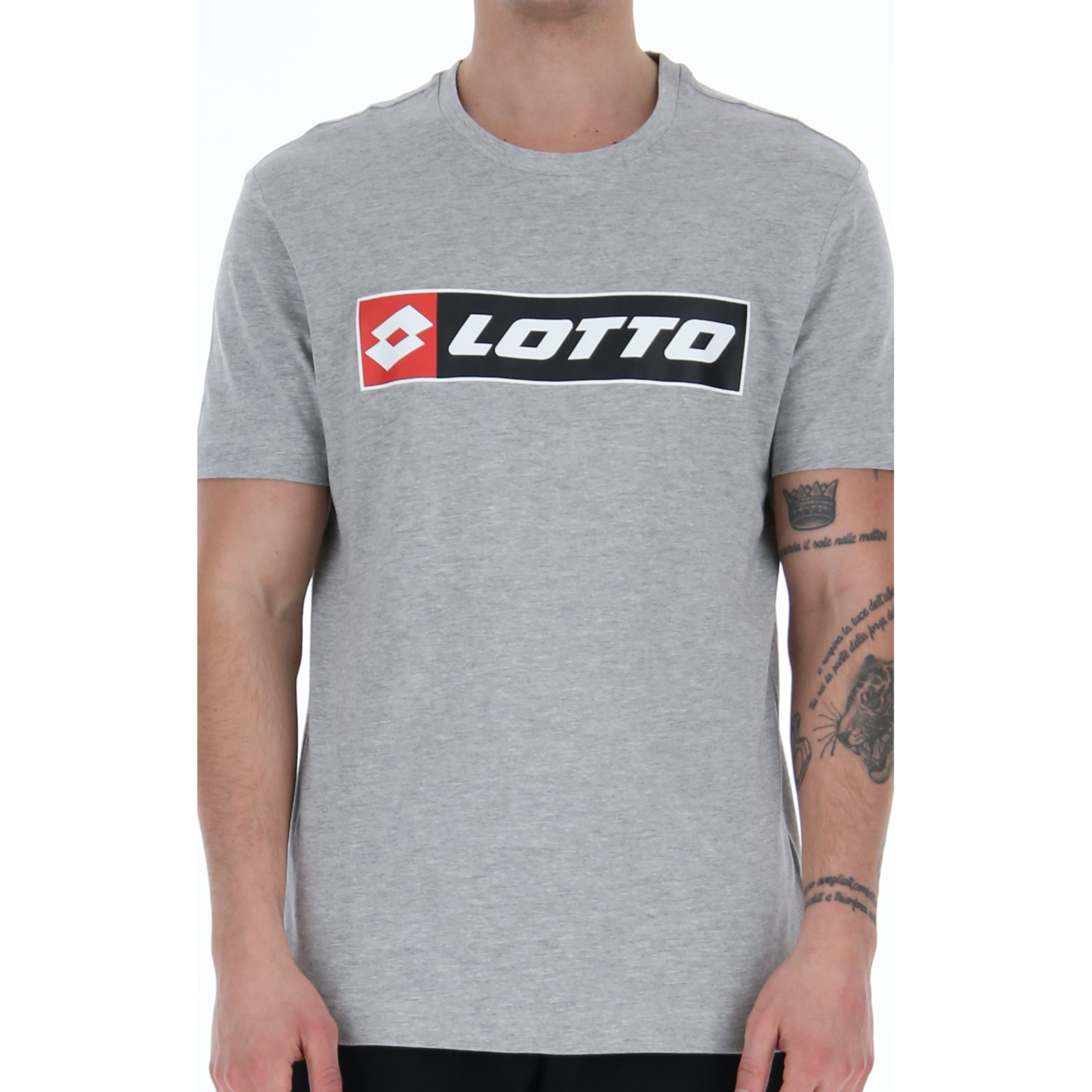 Camiseta De Manga Corta Lotto  Tee Logo Mel Js