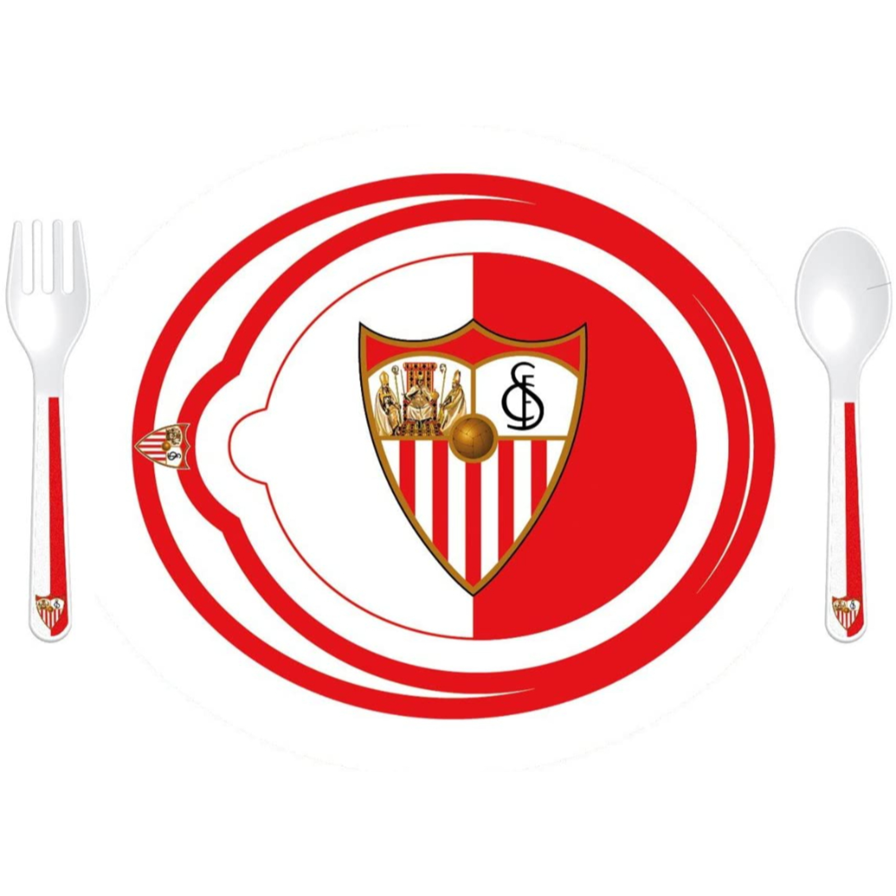 Set De Menaje Sevilla Futbol Club 66451 - rojo - 