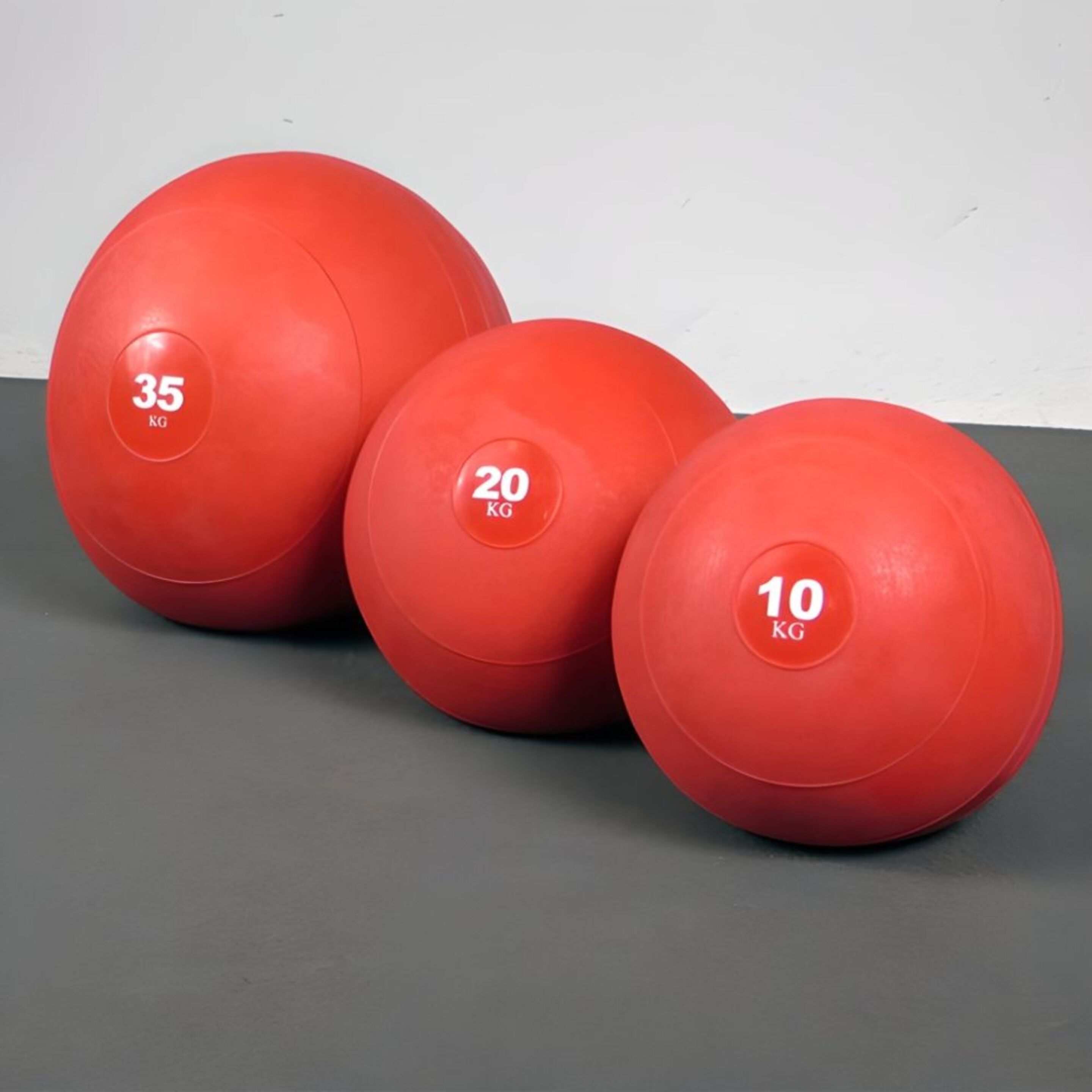 Slam Ball Fitness Deluxe Varios Pesos - Rojo - Slam Ball  MKP
