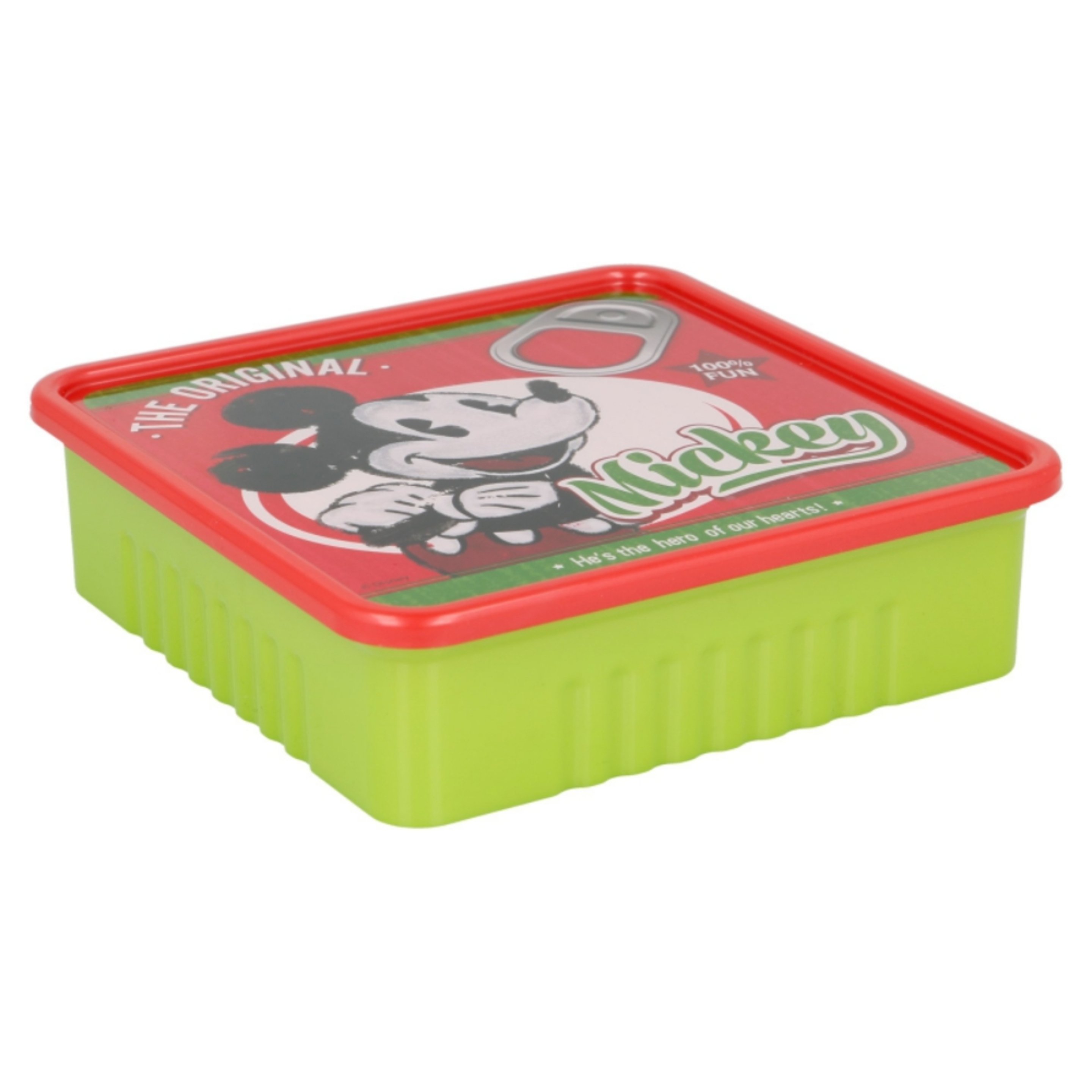 Sandwichera Mickey Mouse 62189 - verde - 