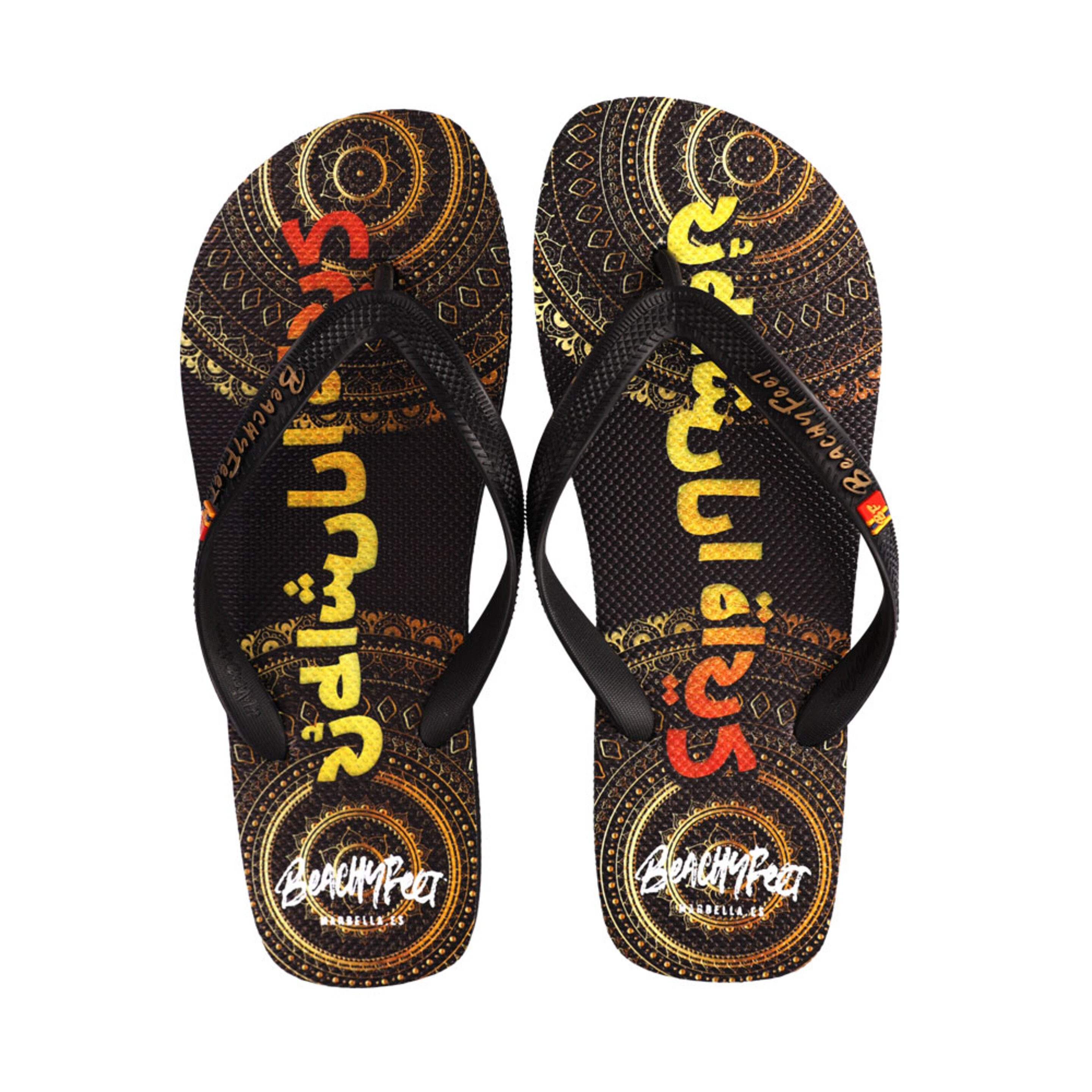 Chanclas  Beachyfeet Modelo El Rey De Abu Dhabi