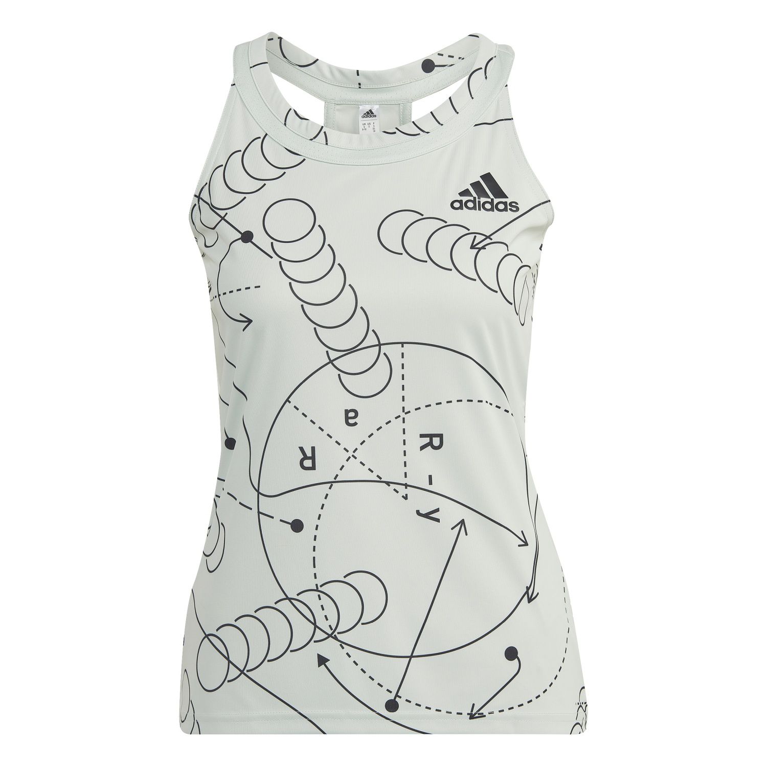 Camiseta Sem Mangas adidas Club Graph