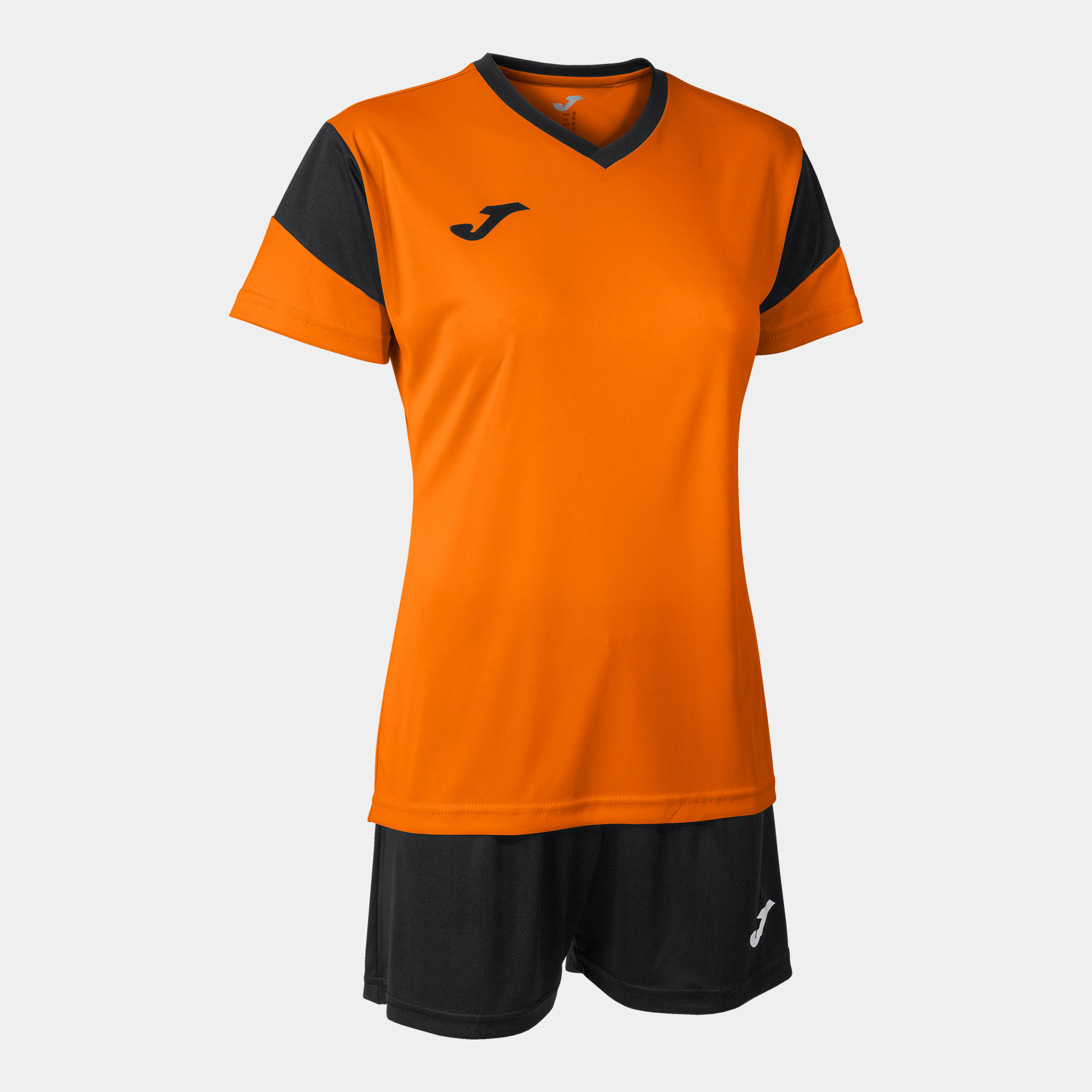 Conjunto Joma Phoenix Laranja Preto