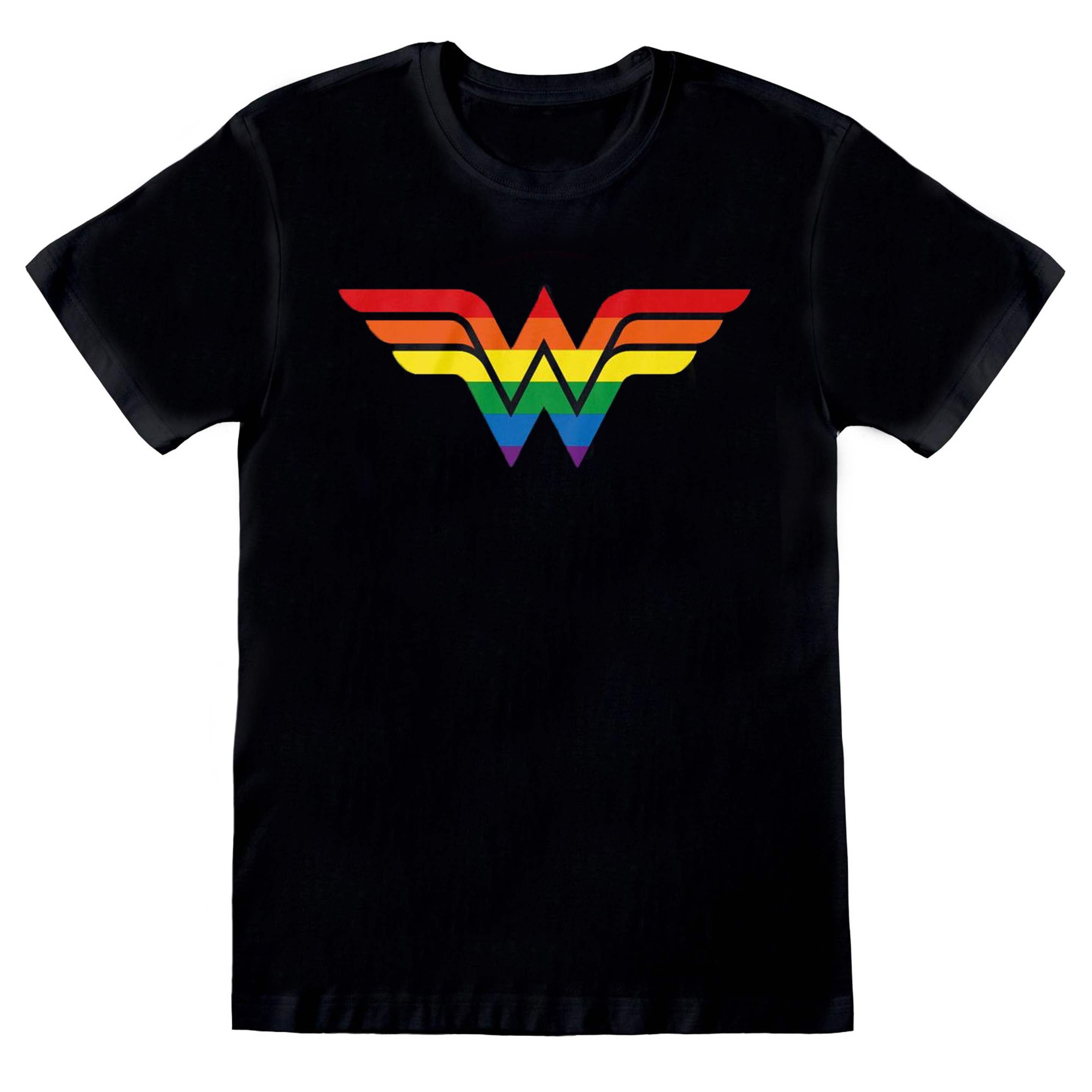Camiseta Logotipo Pride Adultos Wonder Woman