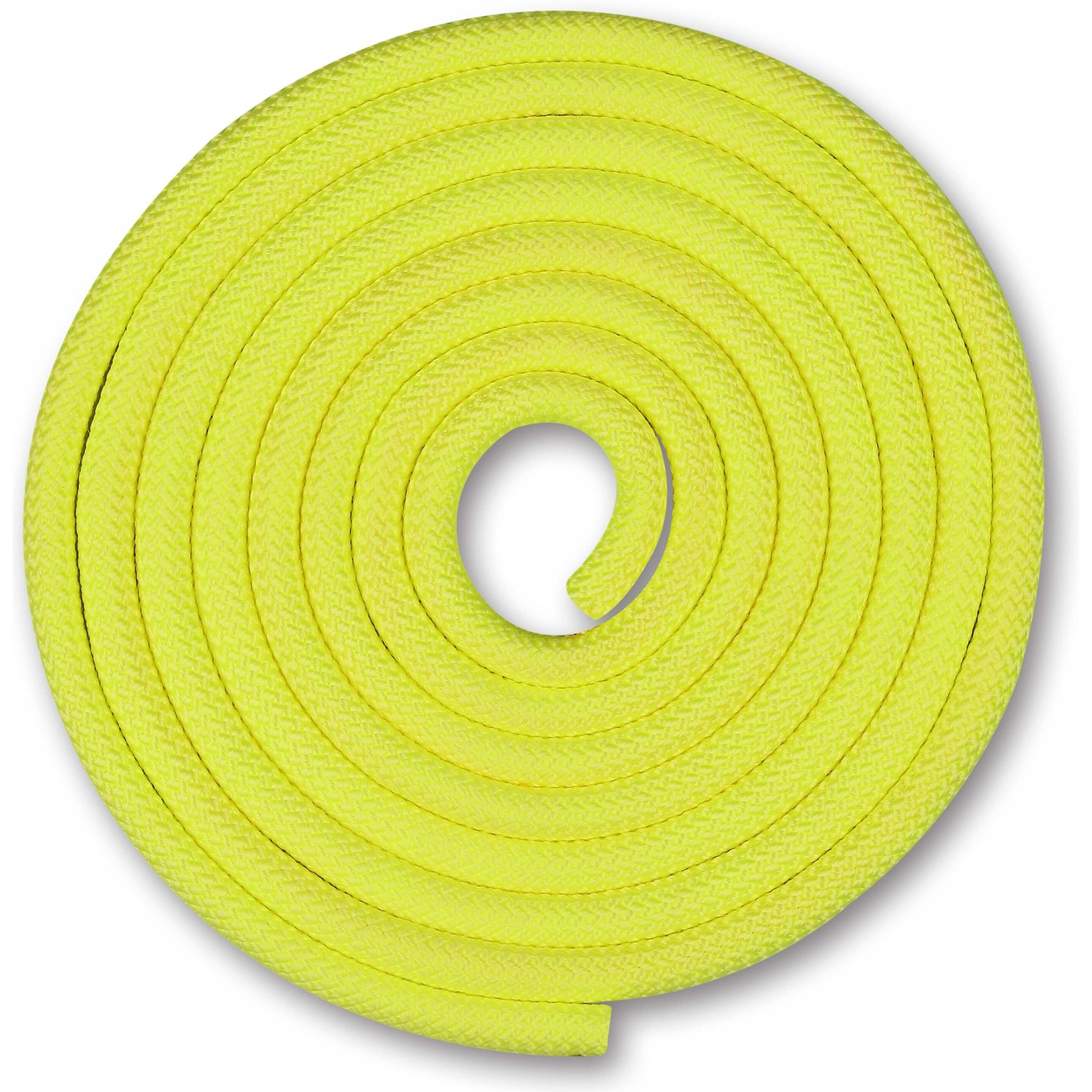 Cuerda Para Gimnasia Rítmica Ponderada 150g Indigo 2,5 M - amarillo-fluor - 