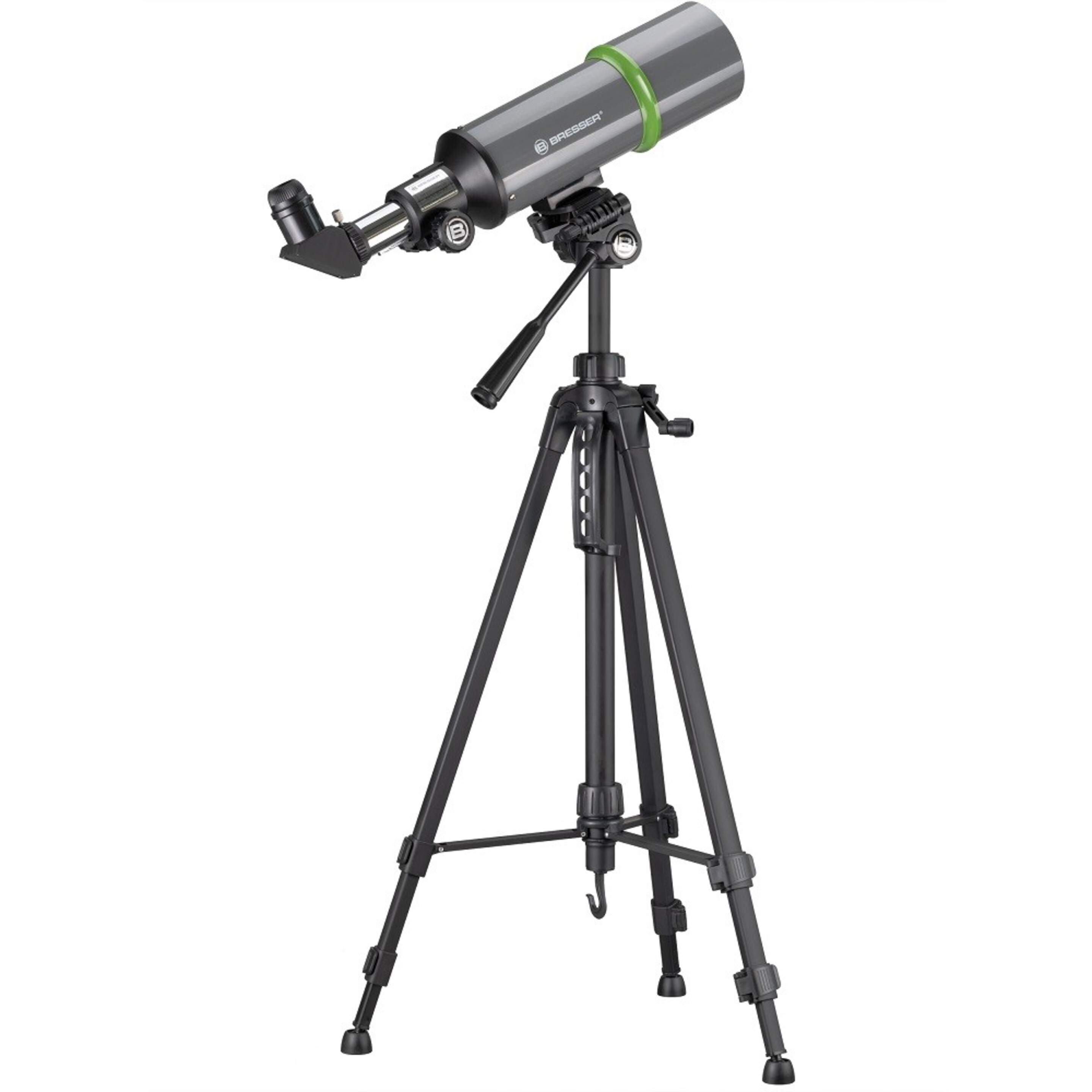 Telescopio Astronómico Portátil Y Potente  80/400 Con Trípode Y Mochila - gris - 