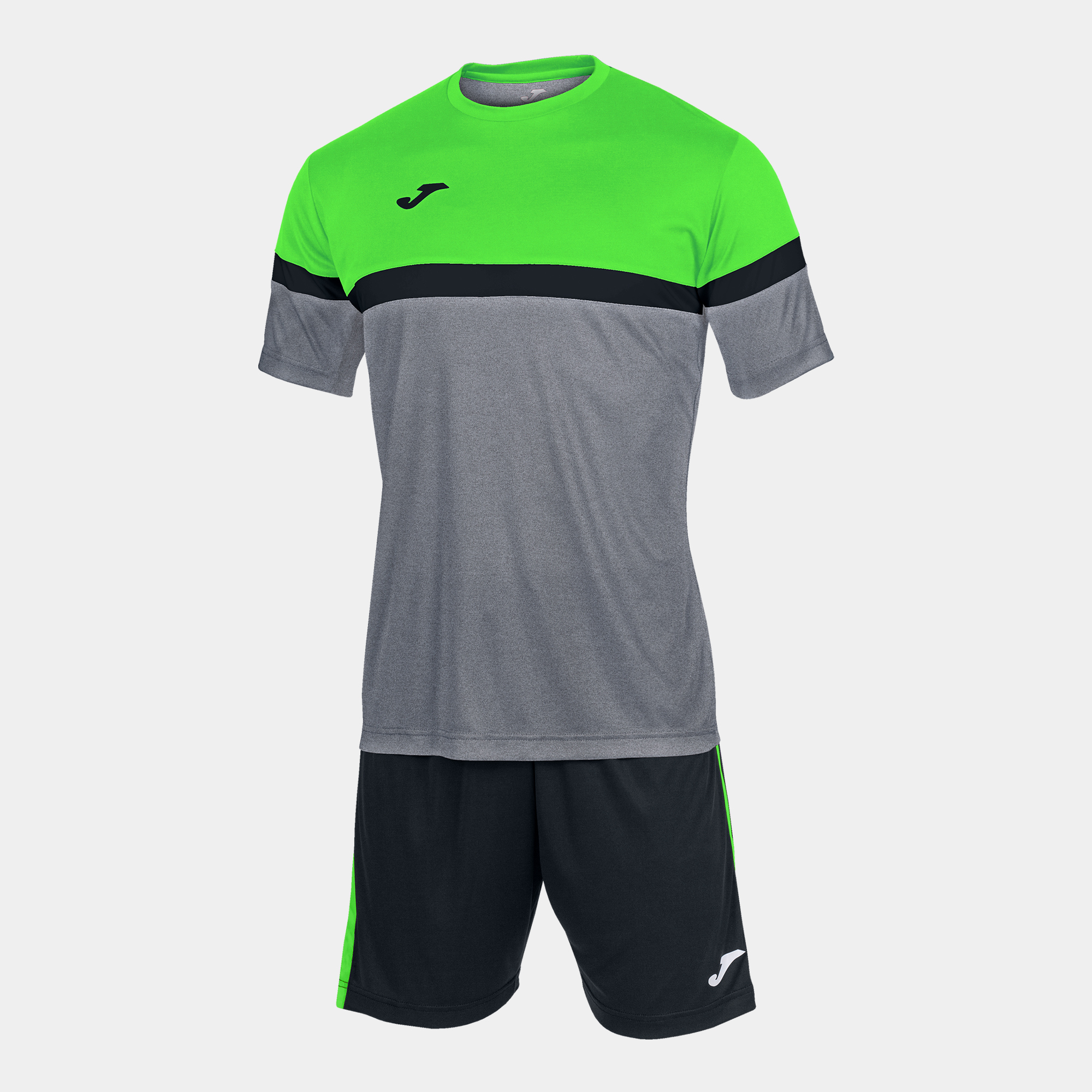 Set Camiseta Y Short Joma Danubio - gris-verde - 
