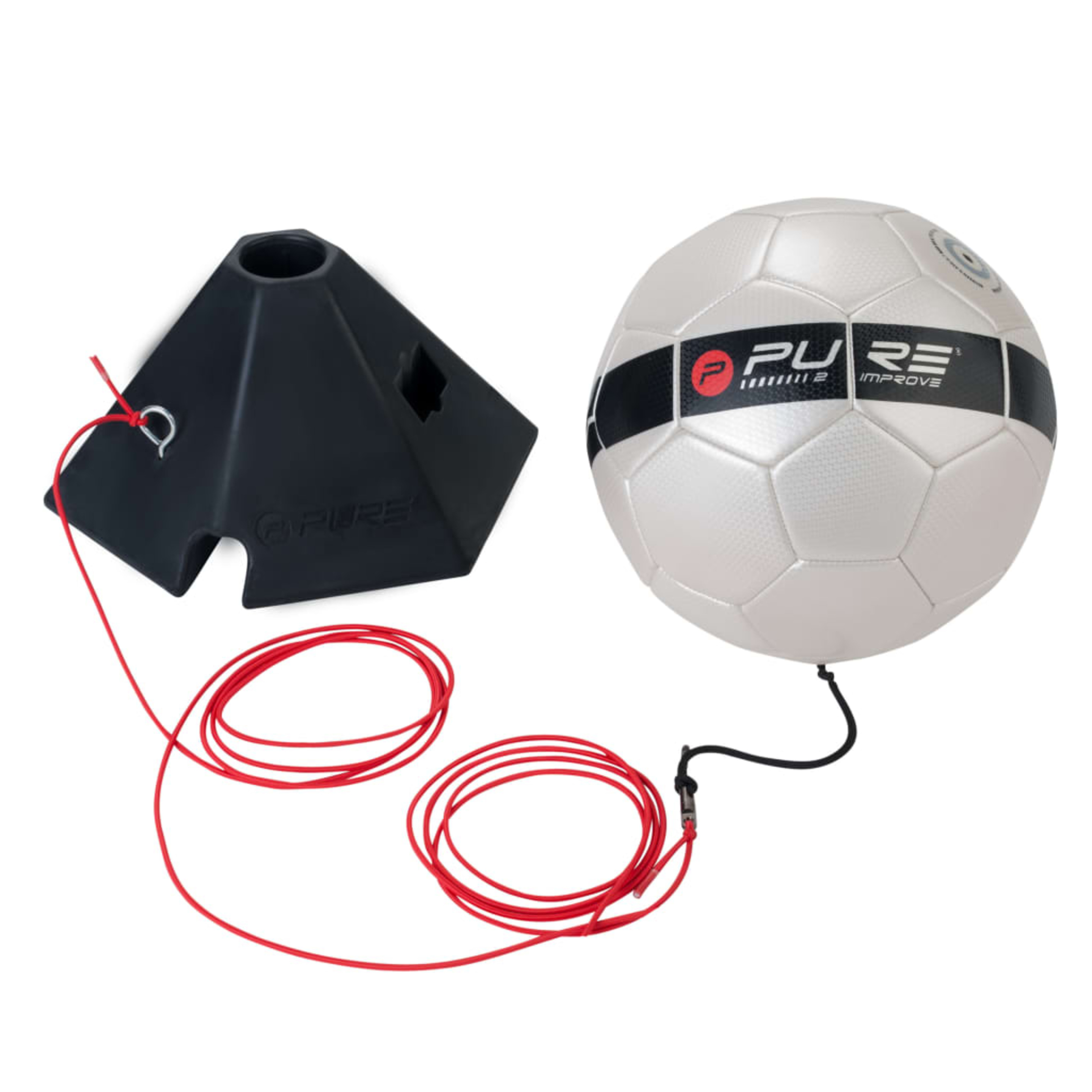 Pure2improve Balón De Fútbol De Entrenamiento - Blanco - Entrenamiento De Futbol  MKP