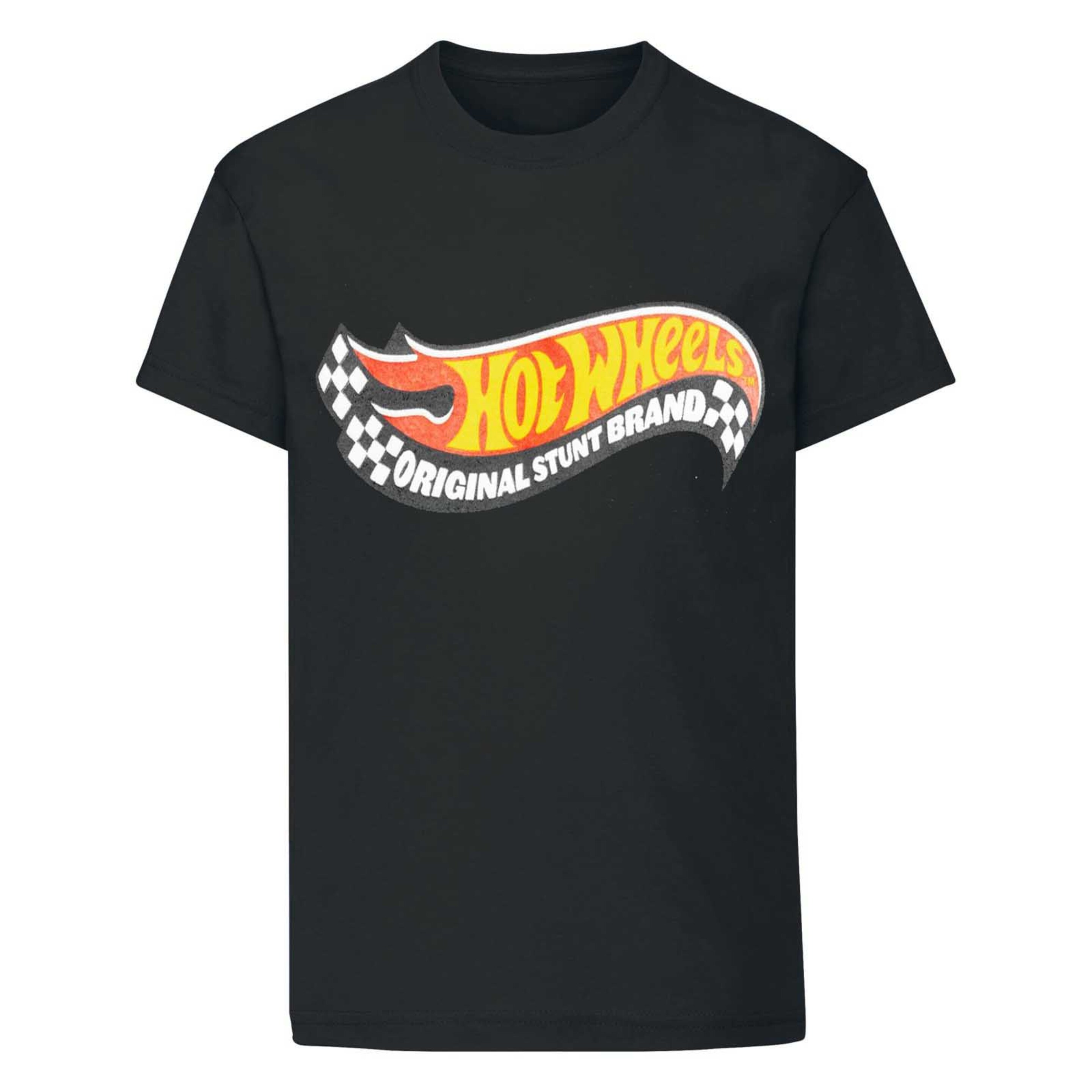 Camiseta Com O Logotipo Da Bandeira Chequered Girls Hot Wheels